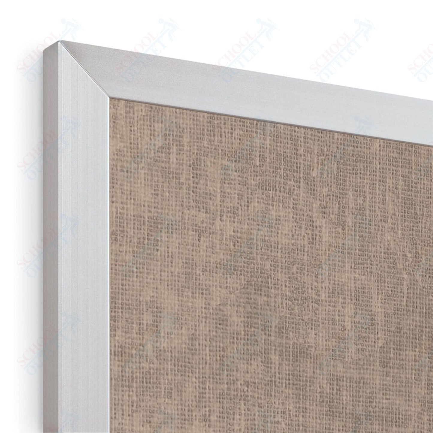 Mooreco Vin - tak Tackboards - Aluminum Trim - 4'H x 10'W (MOR - 311AK) - SchoolOutlet