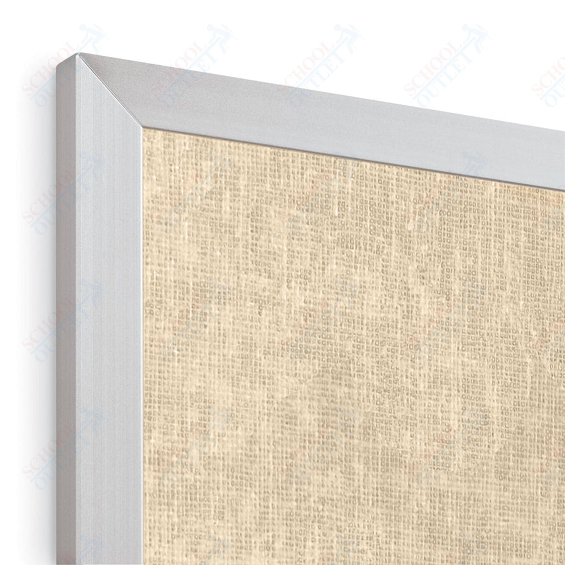 Mooreco Vin - tak Tackboards - Aluminum Trim - 4'H x 10'W (MOR - 311AK) - SchoolOutlet