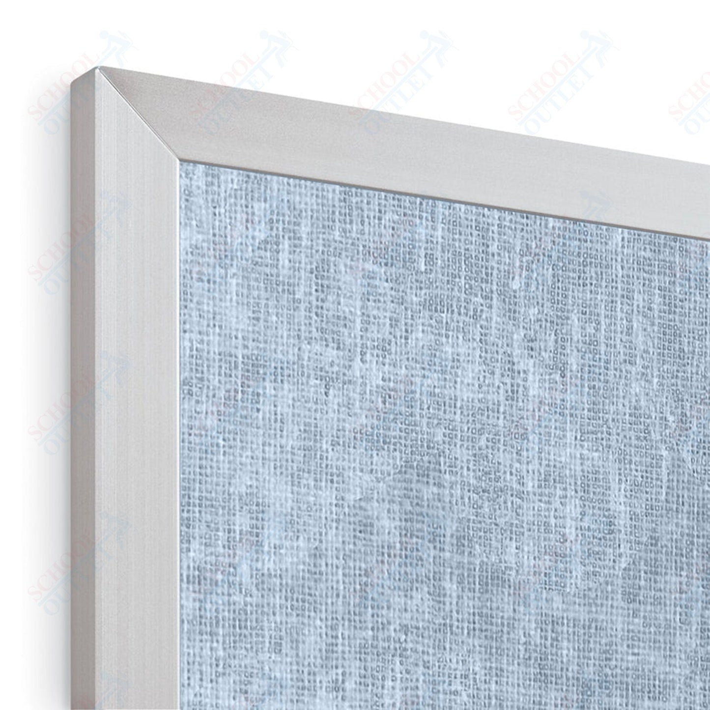 Mooreco Vin - tak Tackboards - Aluminum Trim - 4'H x 10'W (MOR - 311AK) - SchoolOutlet
