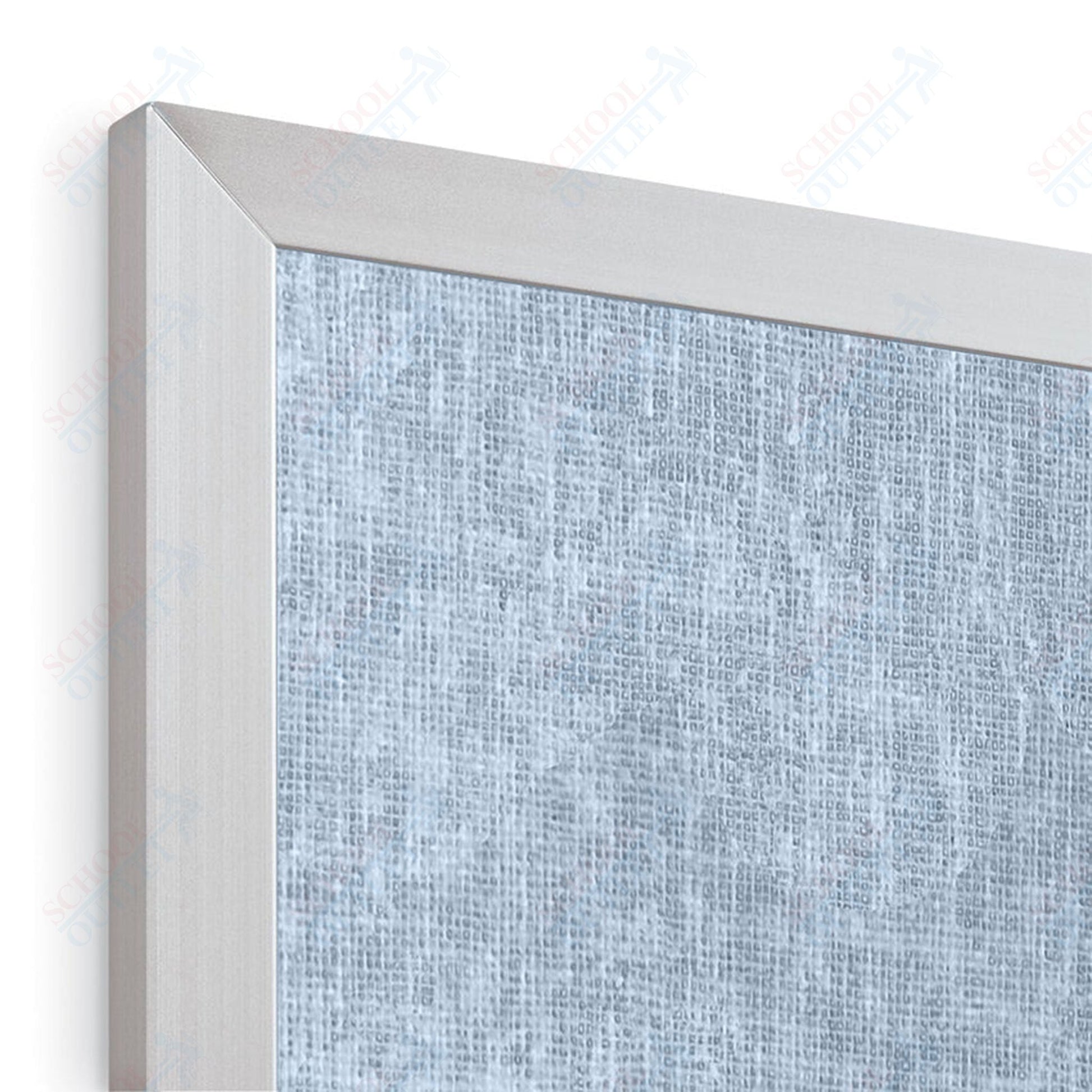 Mooreco Vin - tak Tackboards - Aluminum Trim - 4'H x 10'W (MOR - 311AK) - SchoolOutlet