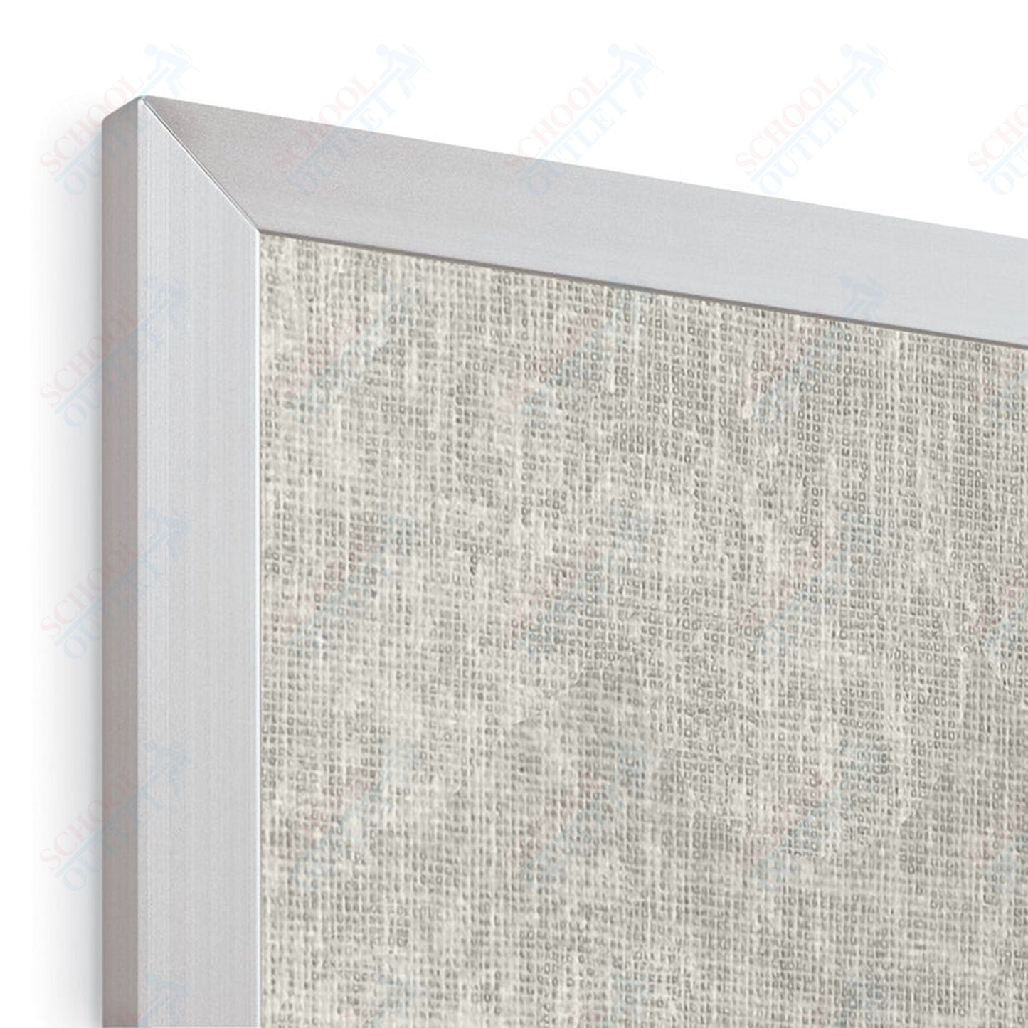 Mooreco Vin - tak Tackboards - Aluminum Trim - 4'H x 10'W (MOR - 311AK) - SchoolOutlet