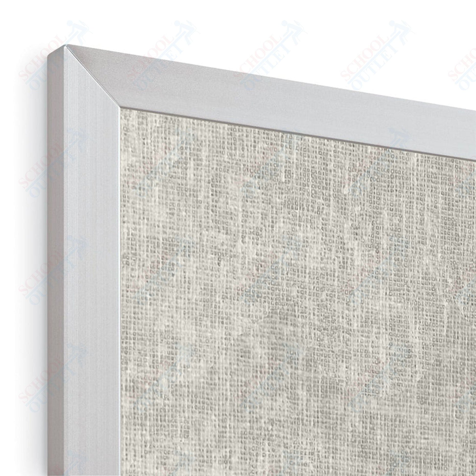 Mooreco Vin - tak Tackboards - Aluminum Trim - 4'H x 10'W (MOR - 311AK) - SchoolOutlet