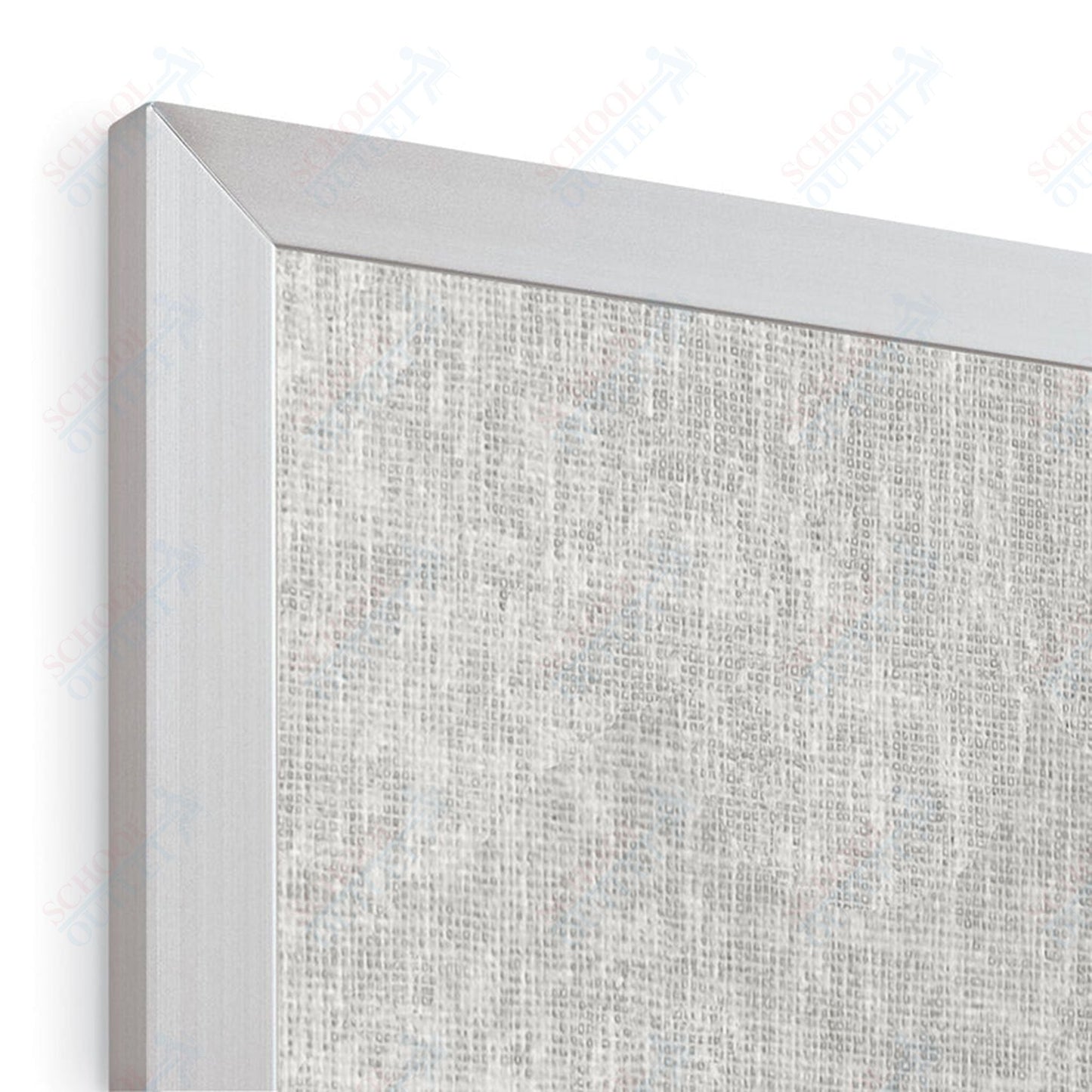 Mooreco Vin - tak Tackboards - Aluminum Trim - 4'H x 10'W (MOR - 311AK) - SchoolOutlet