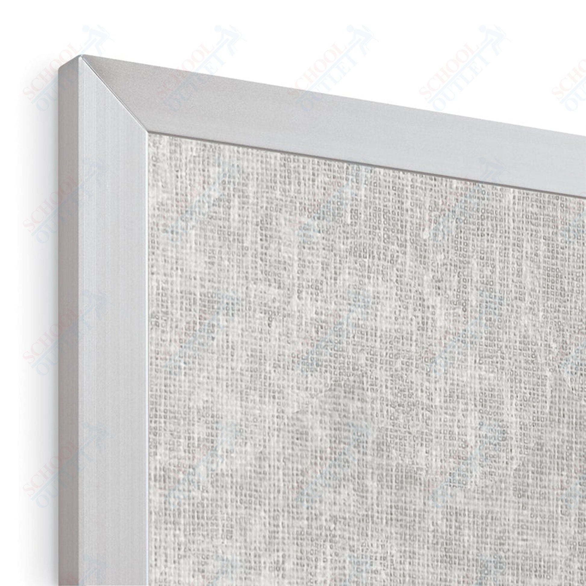 Mooreco Vin - tak Tackboards - Aluminum Trim - 4'H x 10'W (MOR - 311AK) - SchoolOutlet