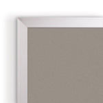 Mooreco Colored Cork - Plate Tackboard - Aluminum Trim - 2'H x 3'W (Mooreco 322AB) - SchoolOutlet