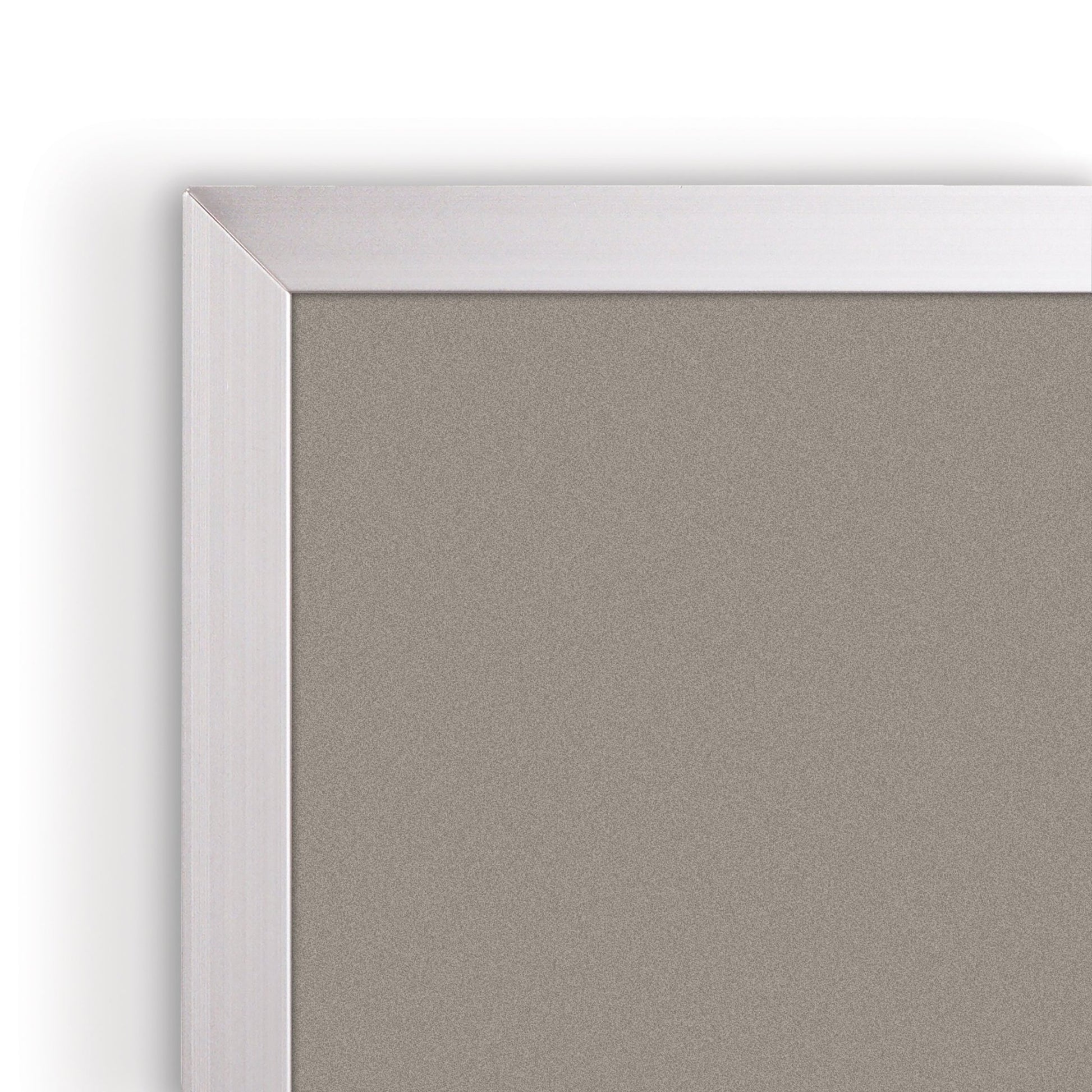 Mooreco Colored Cork - Plate Tackboard - Aluminum Trim - 4'H x 5'W (Mooreco 322AF) - SchoolOutlet