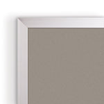 Mooreco Colored Cork - Plate Tackboard - Aluminum Trim - 4'H X 8'W (Mooreco 322AH) - SchoolOutlet