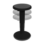 MooreCo 50970 Hierarchy Height Adjustable Grow Stool - Tall Stool (MooreCo 50970) - SchoolOutlet