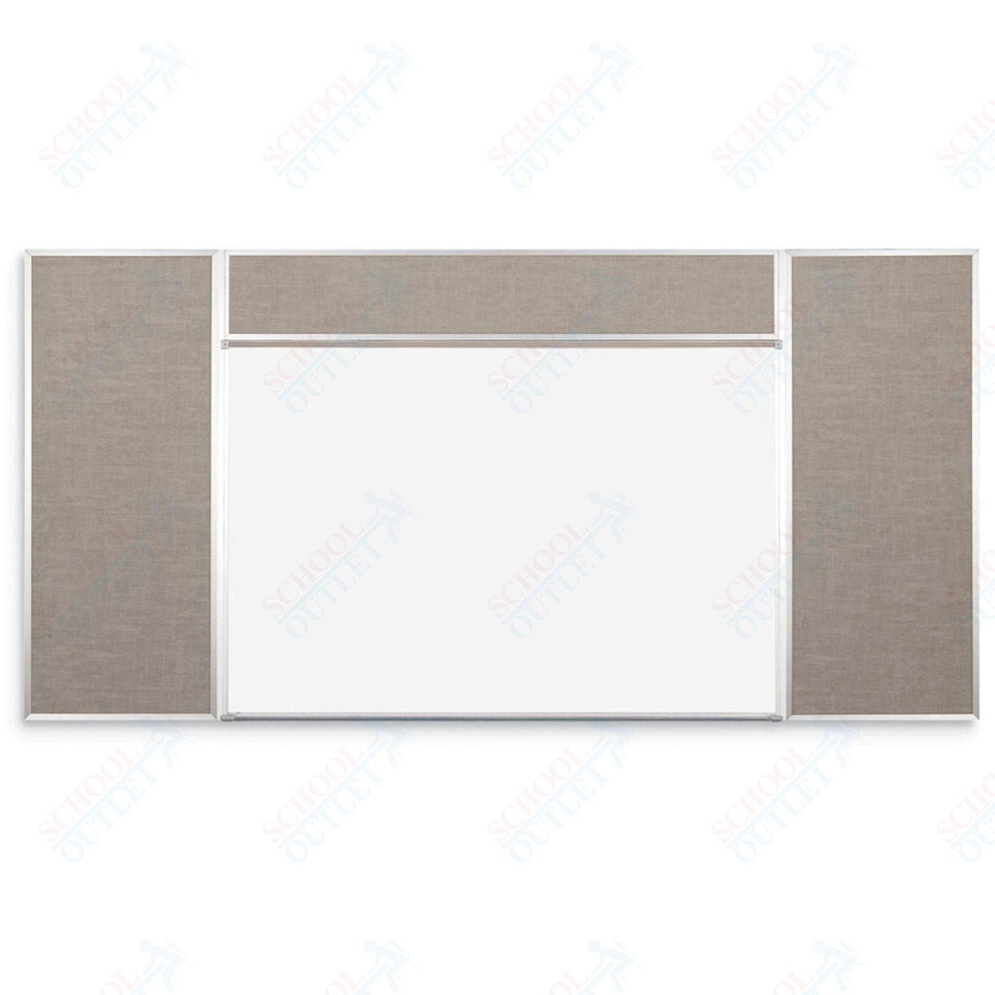 Mooreco Combo - Rite Board - Porcelain Steel Markerboard and Vin - Tak Tackboard (Type H) - SchoolOutlet