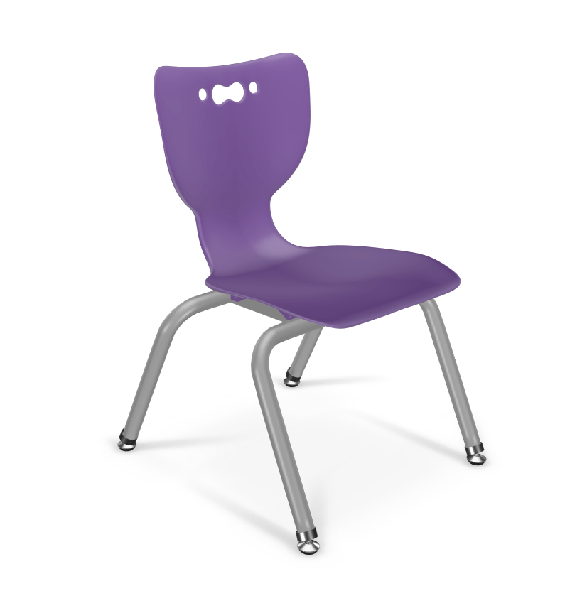 Hierarchy 4-Leg School Chair 16"H (2nd to 5th Grade) - 53316 - SchoolOutlet