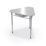MooreCo Astute Hard Plastic Desk Small Monroe with book box (Set of 2) MOR - 5908X - SchoolOutlet