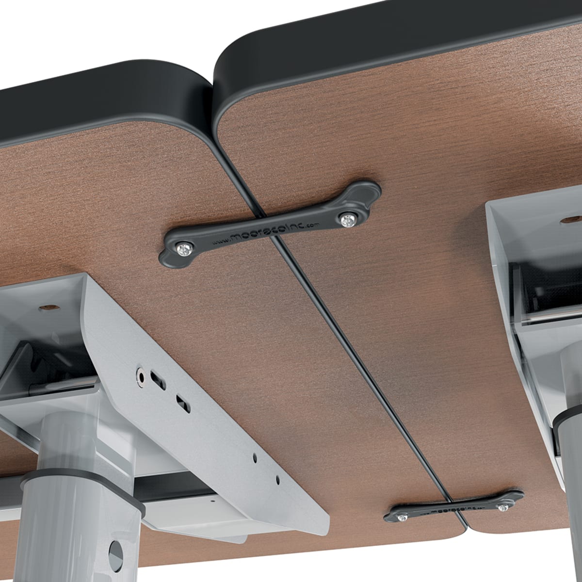 Mooreco Ganging Device for Training Tables - Set of 2 (66640) - SchoolOutlet