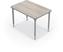 Hierarchy Rectangular School Activity Table (36"W x 24"D) HPL Top - Height Adjustable Legs by MooreCo