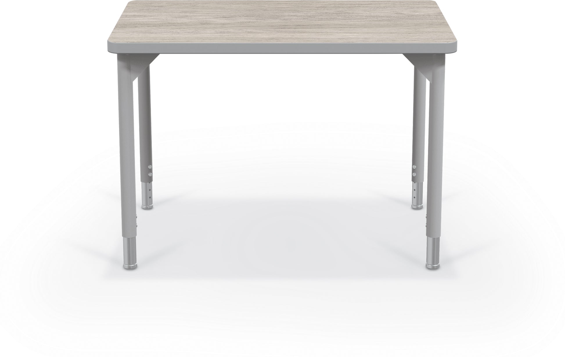Hierarchy Rectangular School Activity Table (36"W x 24"D) HPL Top - Height Adjustable Legs by MooreCo - SchoolOutlet