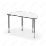 Hierarchy Half Round School Activity Table (48