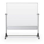 Mooreco Mobile Reversible Board Dura - Rite Markerboard - Both Sides 4'H x 6'W (MOR - 669RG - HH) - SchoolOutlet