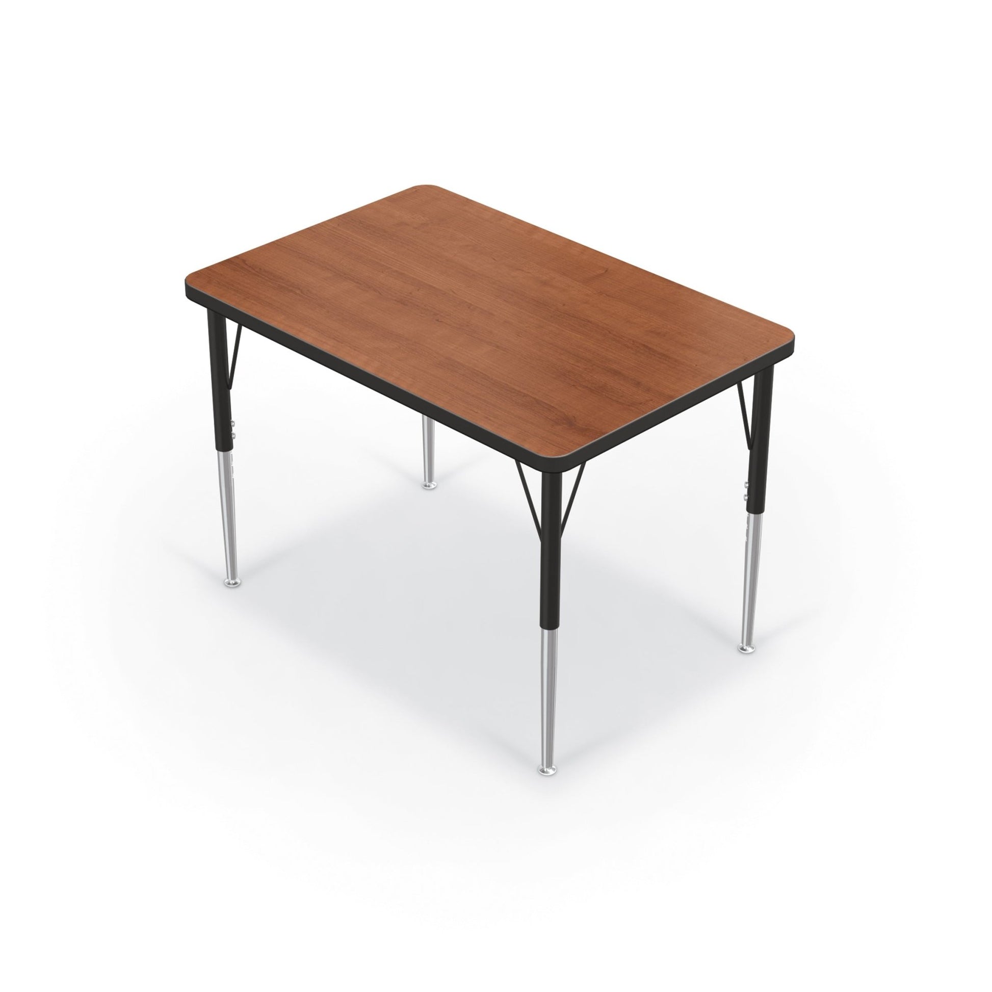 Mooreco Activity Table - 24"D x 36"W - Rectangle - Black Edgeband (Mooreco 90527-A) - SchoolOutlet