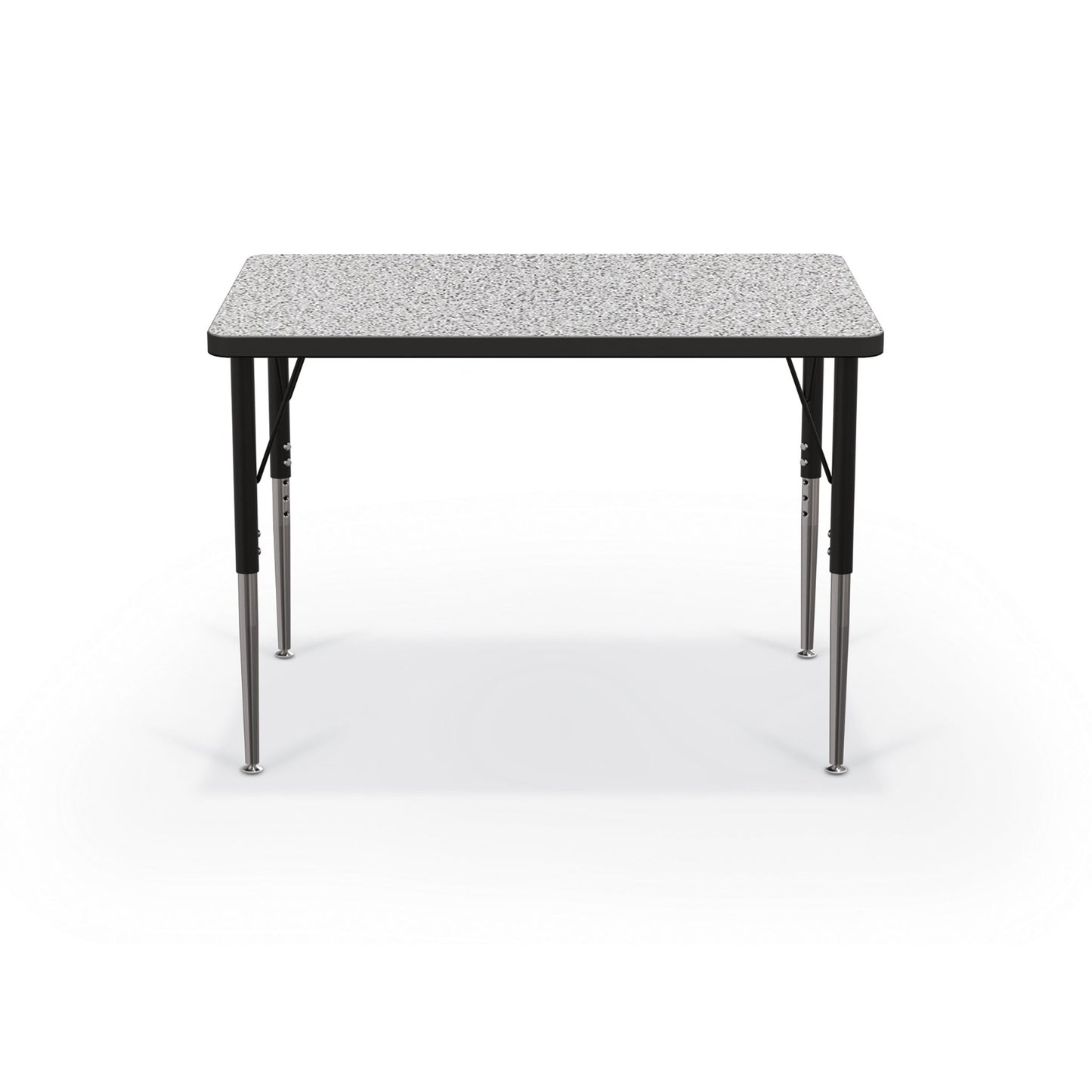 Mooreco Activity Table - 24"D x 36"W - Rectangle - Black Edgeband (Mooreco 90527-A) - SchoolOutlet