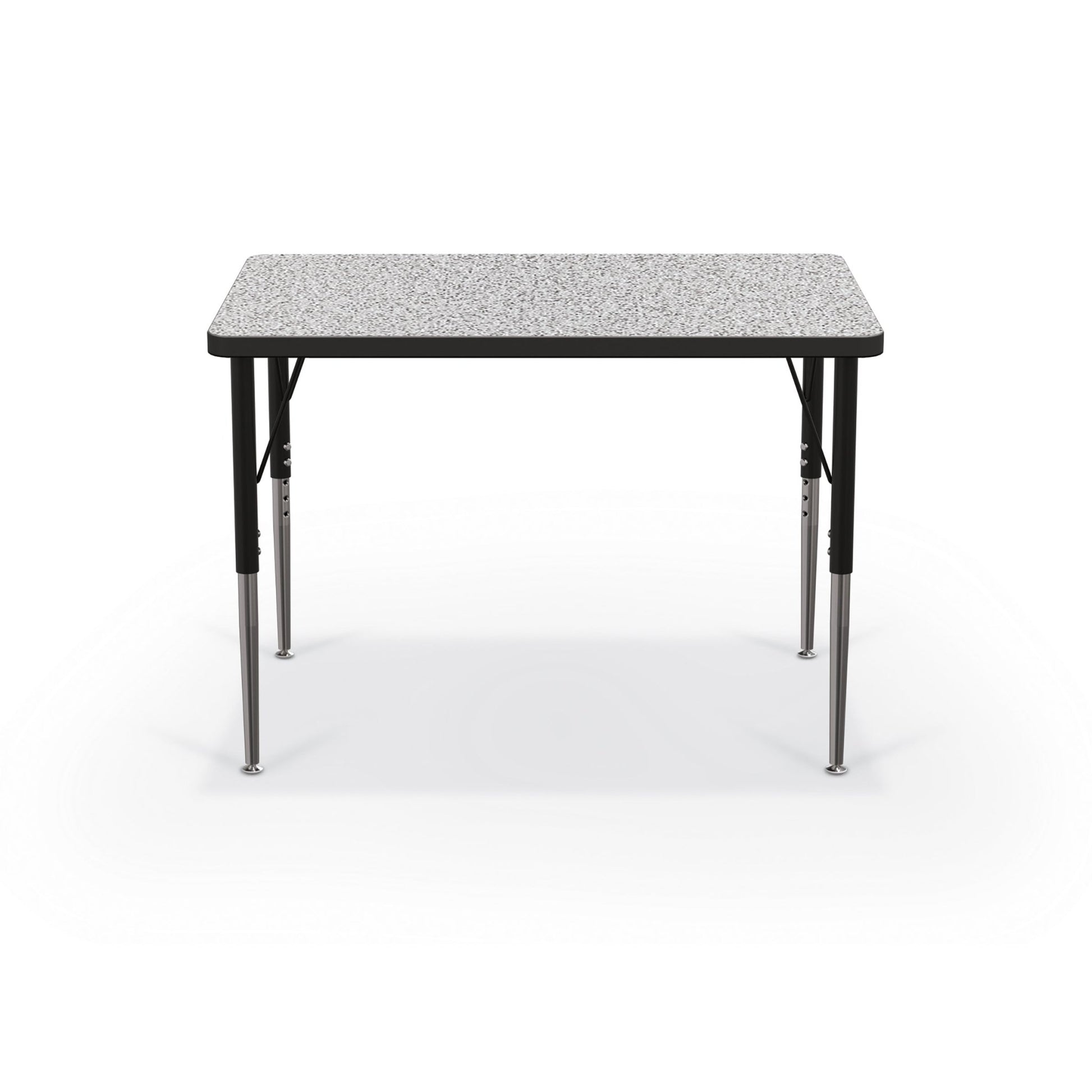 Mooreco Activity Table - 24"D x 36"W - Rectangle - Black Edgeband (Mooreco 90527-A) - SchoolOutlet