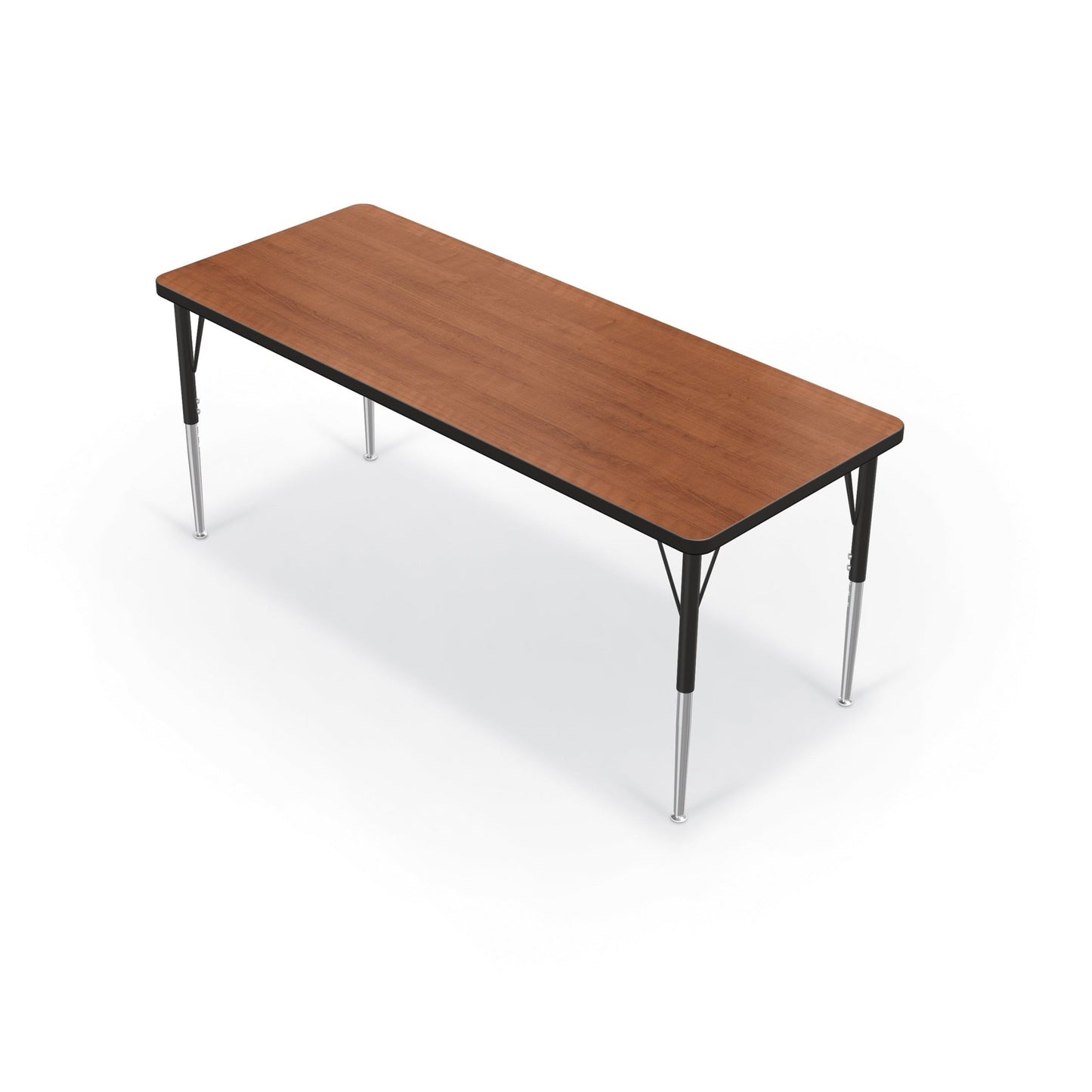 Mooreco Activity Table - 24"D x 60"W - Rectangle - Black Edgeband (Mooreco 90527-C) - SchoolOutlet