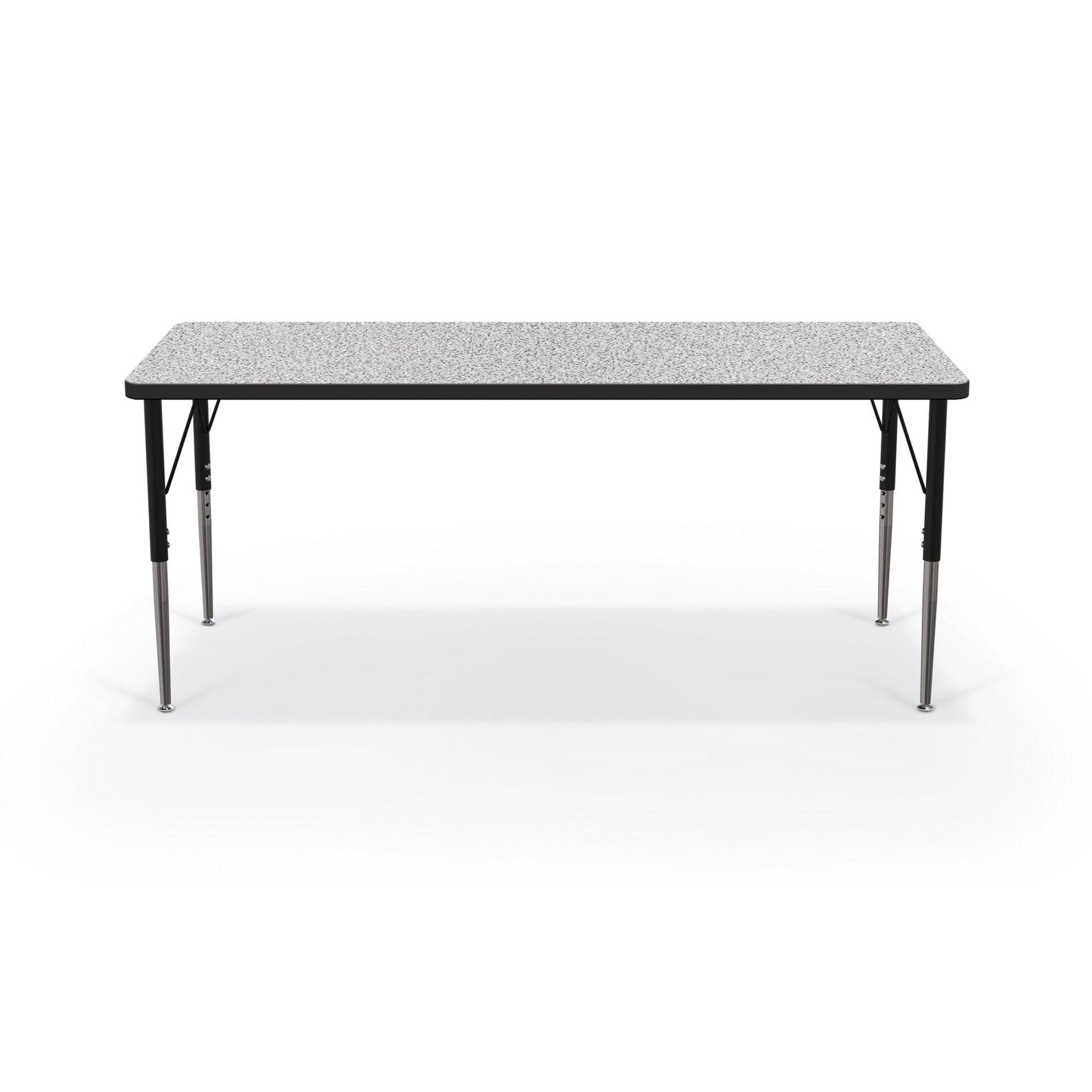 Mooreco Activity Table - 24"D x 60"W - Rectangle - Black Edgeband (Mooreco 90527-C) - SchoolOutlet
