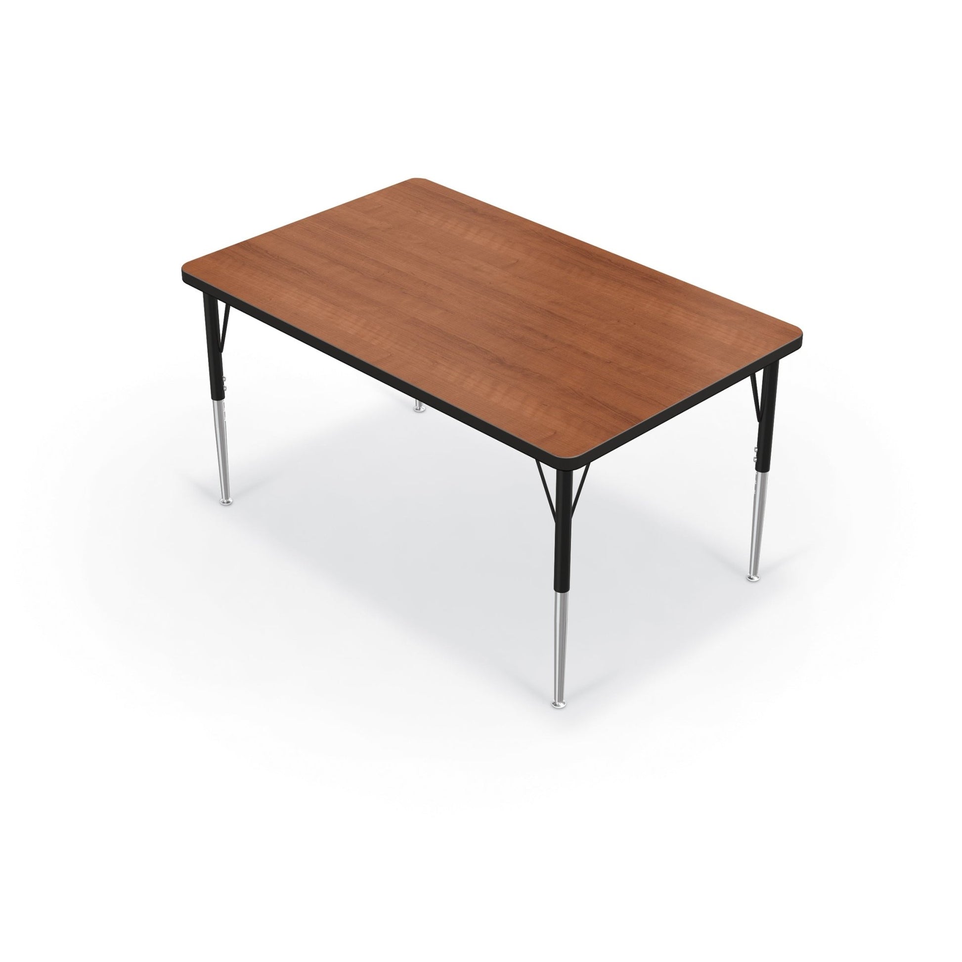 Mooreco Activity Table - 30"D x 48"W - Rectangle - Black Edgeband (Mooreco 90527-D) - SchoolOutlet