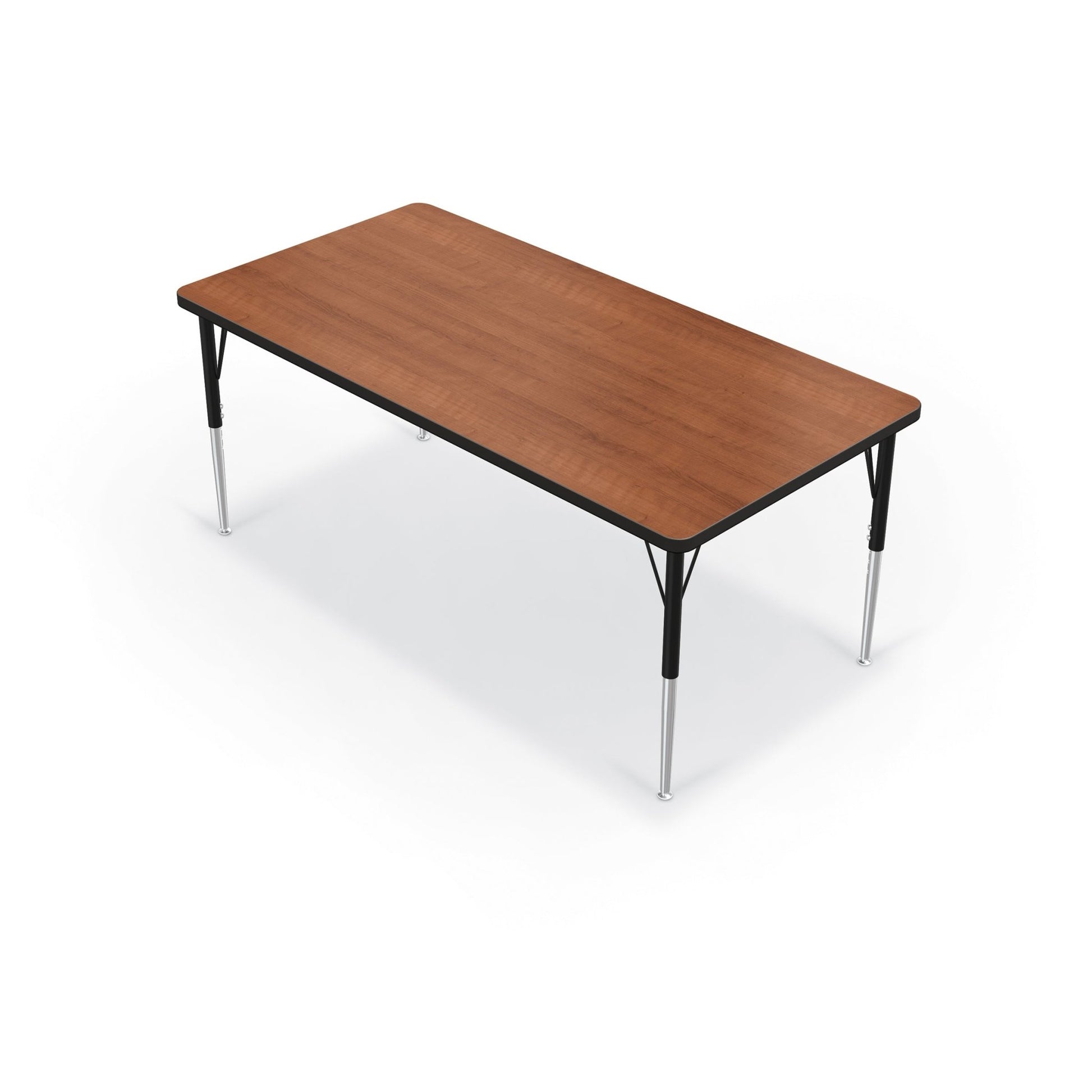 Mooreco Activity Table - 30"D x 60"W - Rectangle - Black Edgeband (Mooreco 90527-E) - SchoolOutlet