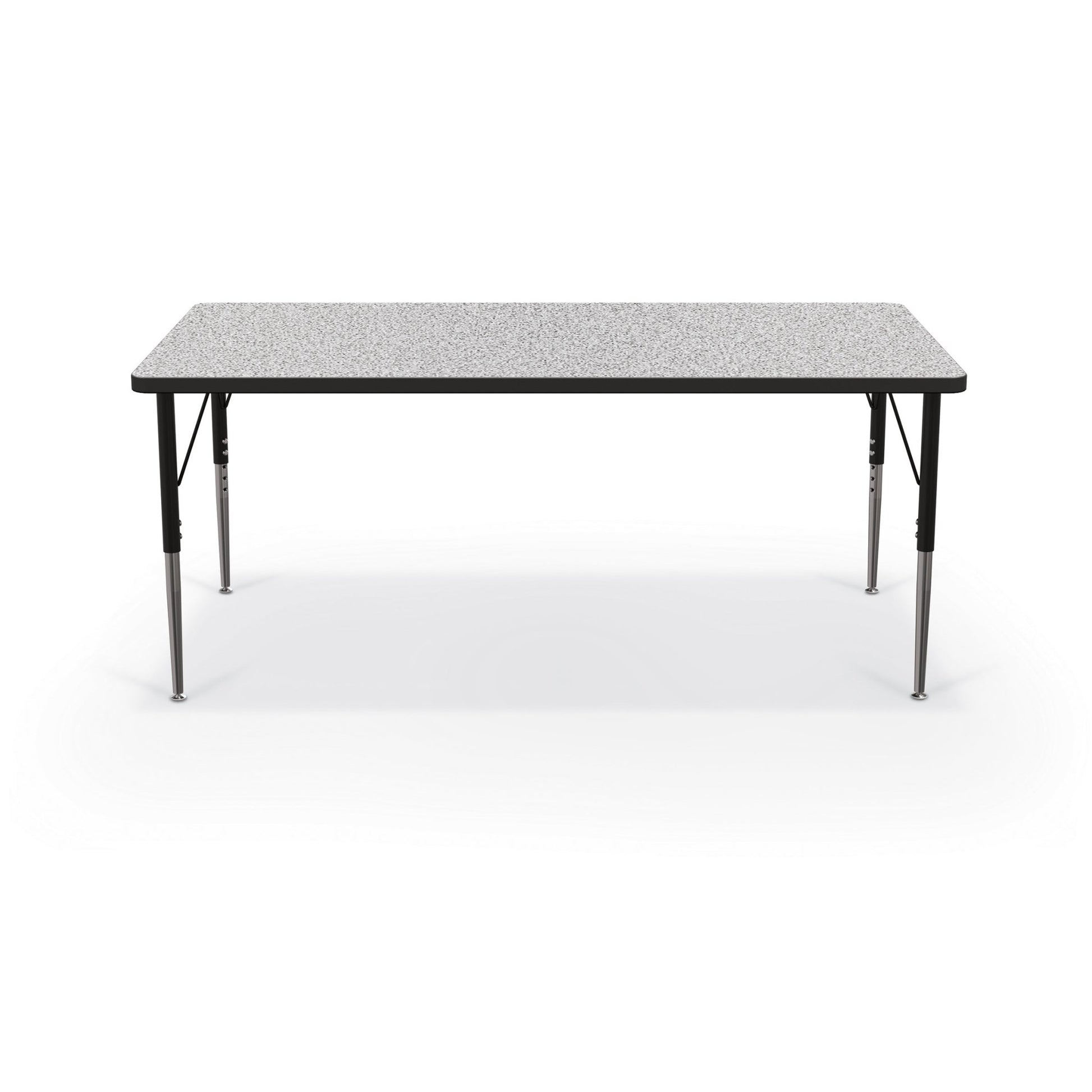 Mooreco Activity Table - 30"D x 60"W - Rectangle - Black Edgeband (Mooreco 90527-E) - SchoolOutlet
