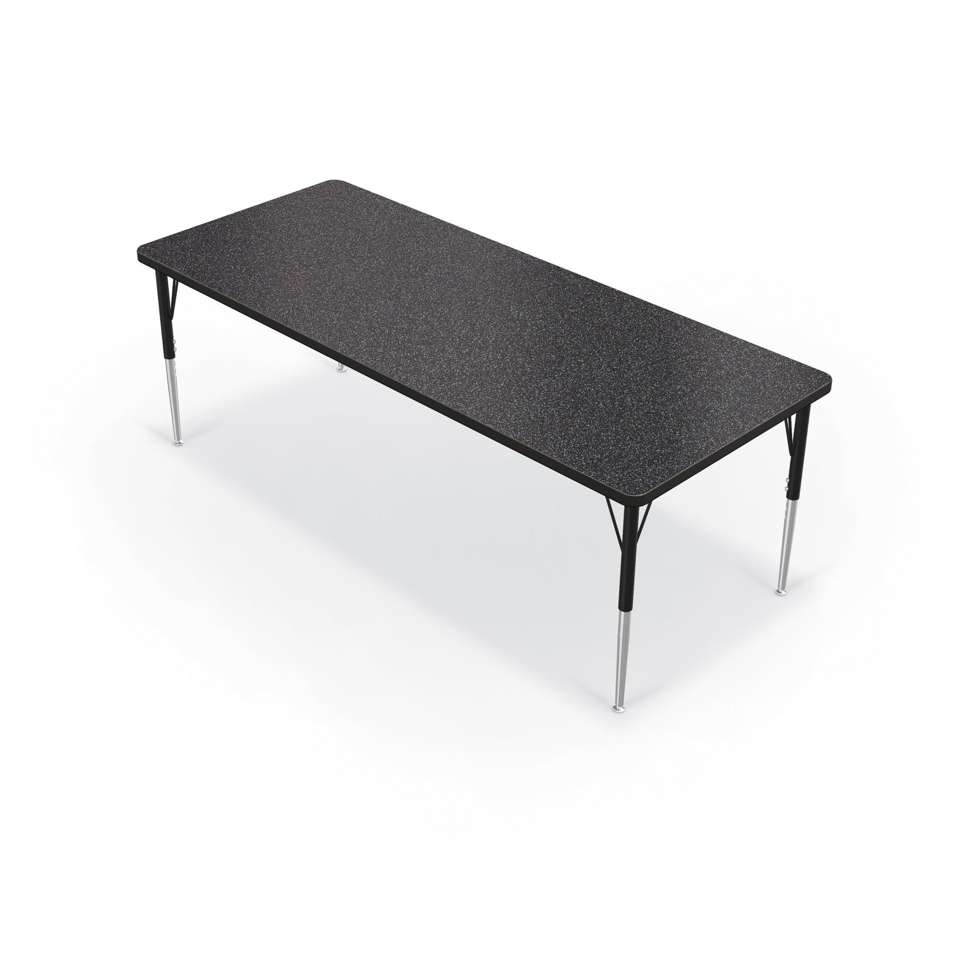 Mooreco Activity Table - 30"D x 72"W - Rectangle - Black Edgeband (Mooreco 90527-F) - SchoolOutlet