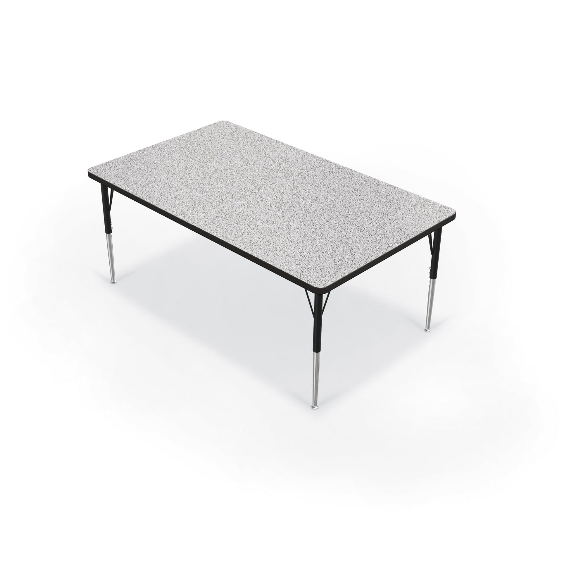 Mooreco Activity Table - 36"D x 60"W - Rectangle - Black Edgeband (Mooreco 90527-G) - SchoolOutlet