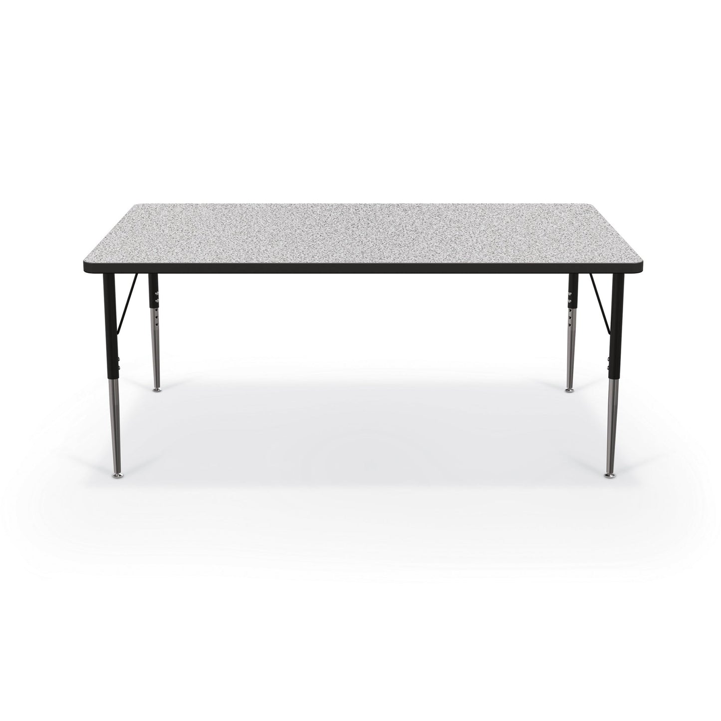 Mooreco Activity Table - 36"D x 60"W - Rectangle - Black Edgeband (Mooreco 90527-G) - SchoolOutlet