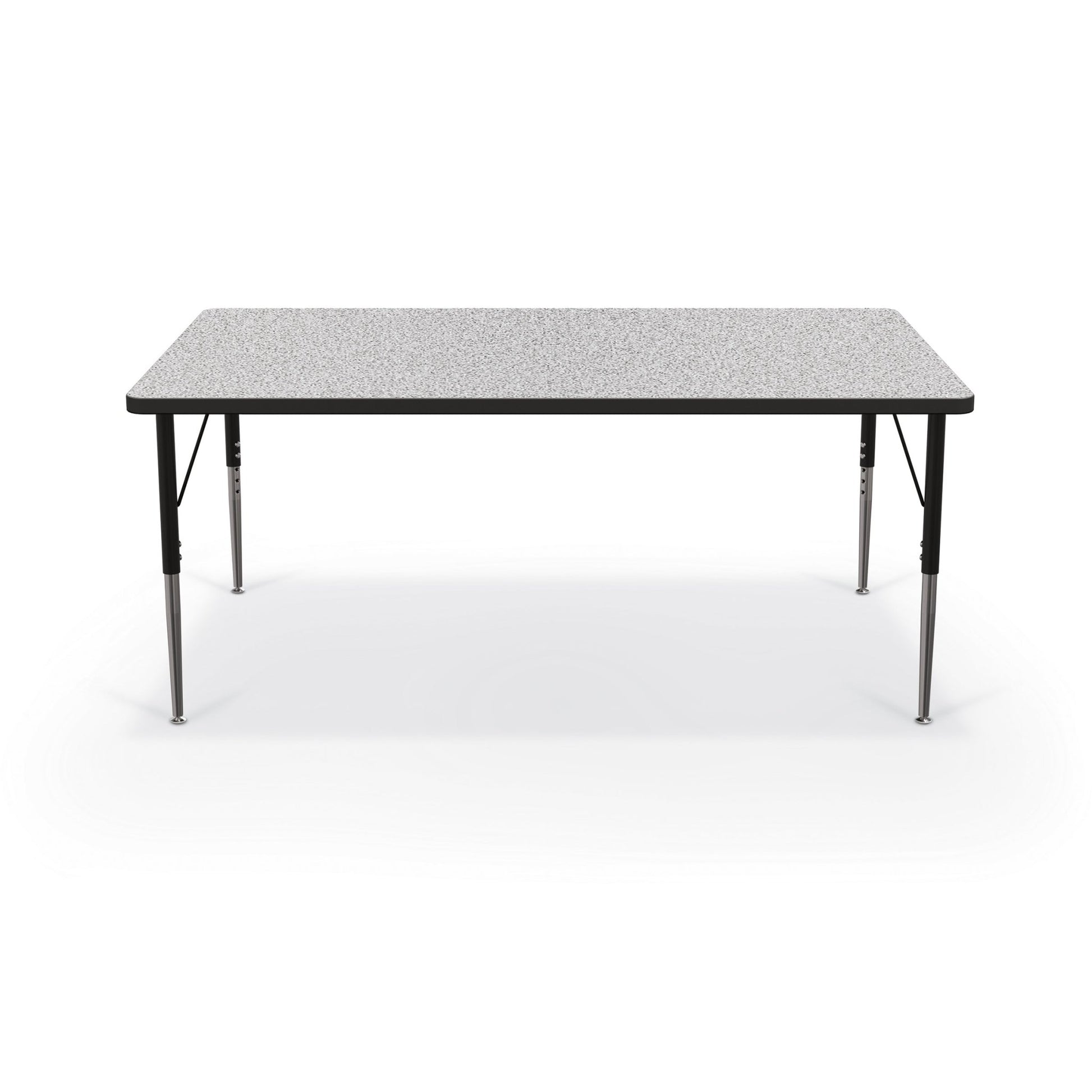 Mooreco Activity Table - 36"D x 60"W - Rectangle - Black Edgeband (Mooreco 90527-G) - SchoolOutlet