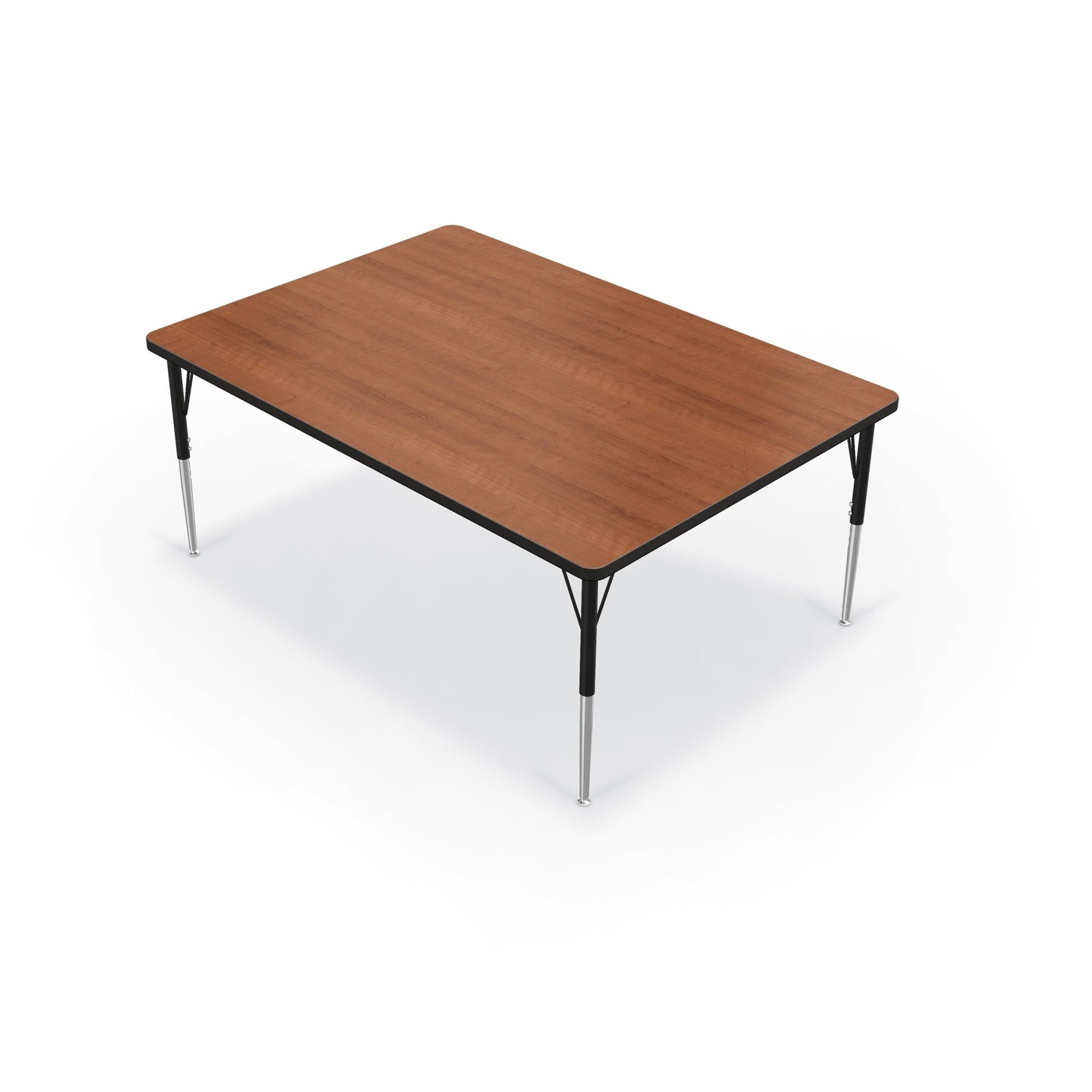 Mooreco Activity Table - 48"D x 60"W - Rectangle - Black Edgeband (Mooreco 90527-J) - SchoolOutlet