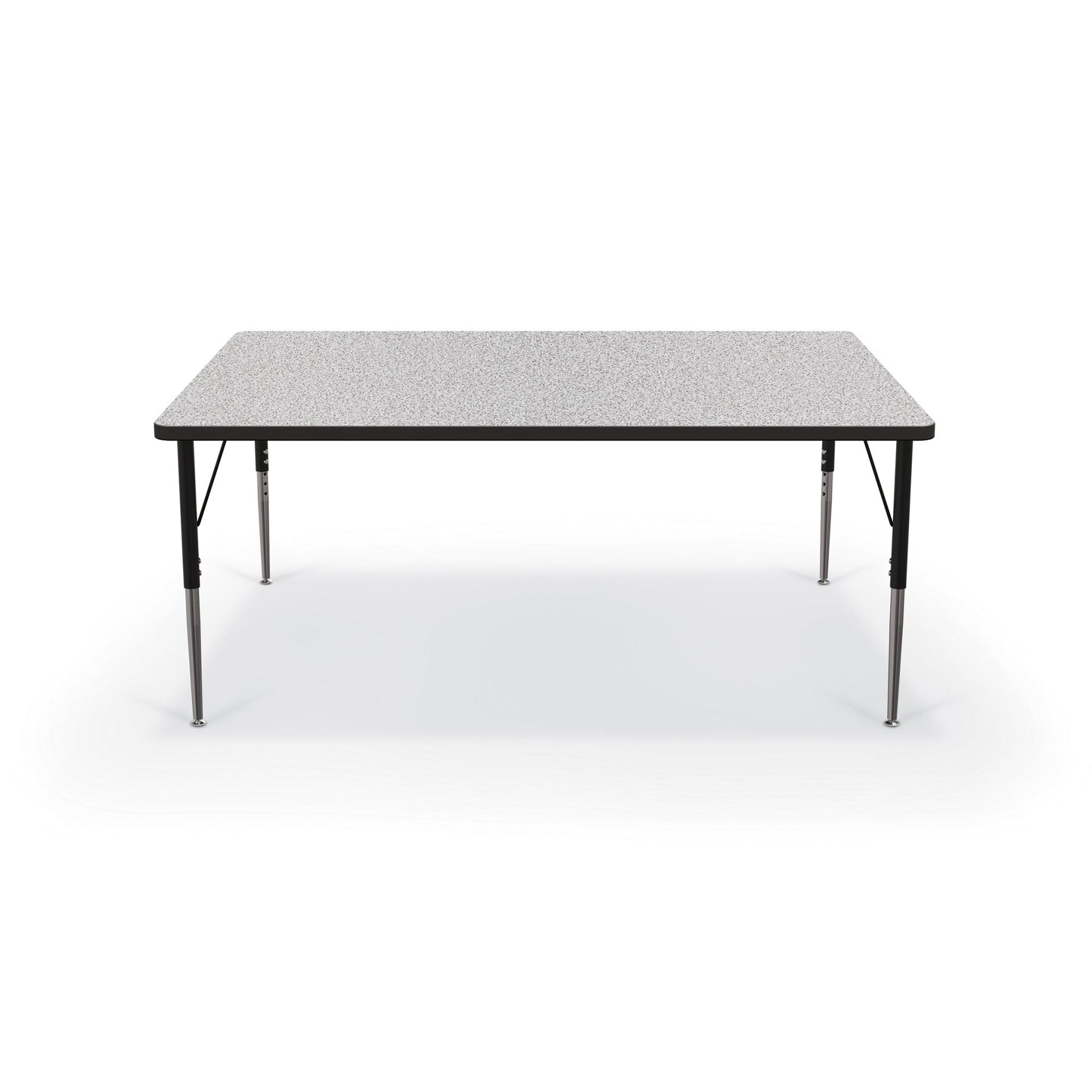 Mooreco Activity Table - 48"D x 60"W - Rectangle - Black Edgeband (Mooreco 90527-J) - SchoolOutlet