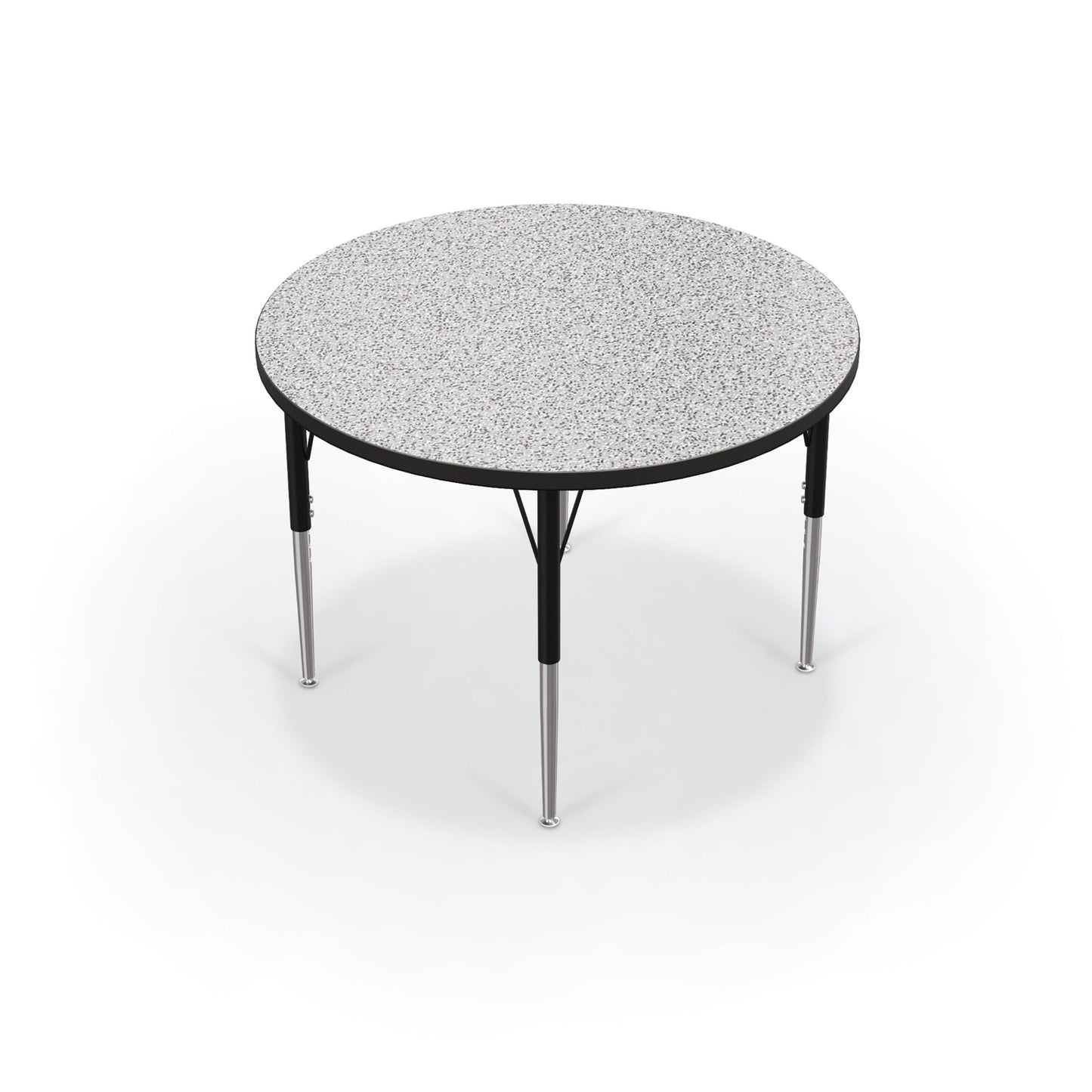Mooreco Activity Table - 36" Round - Black Edgeband (Mooreco 90527-N) - SchoolOutlet