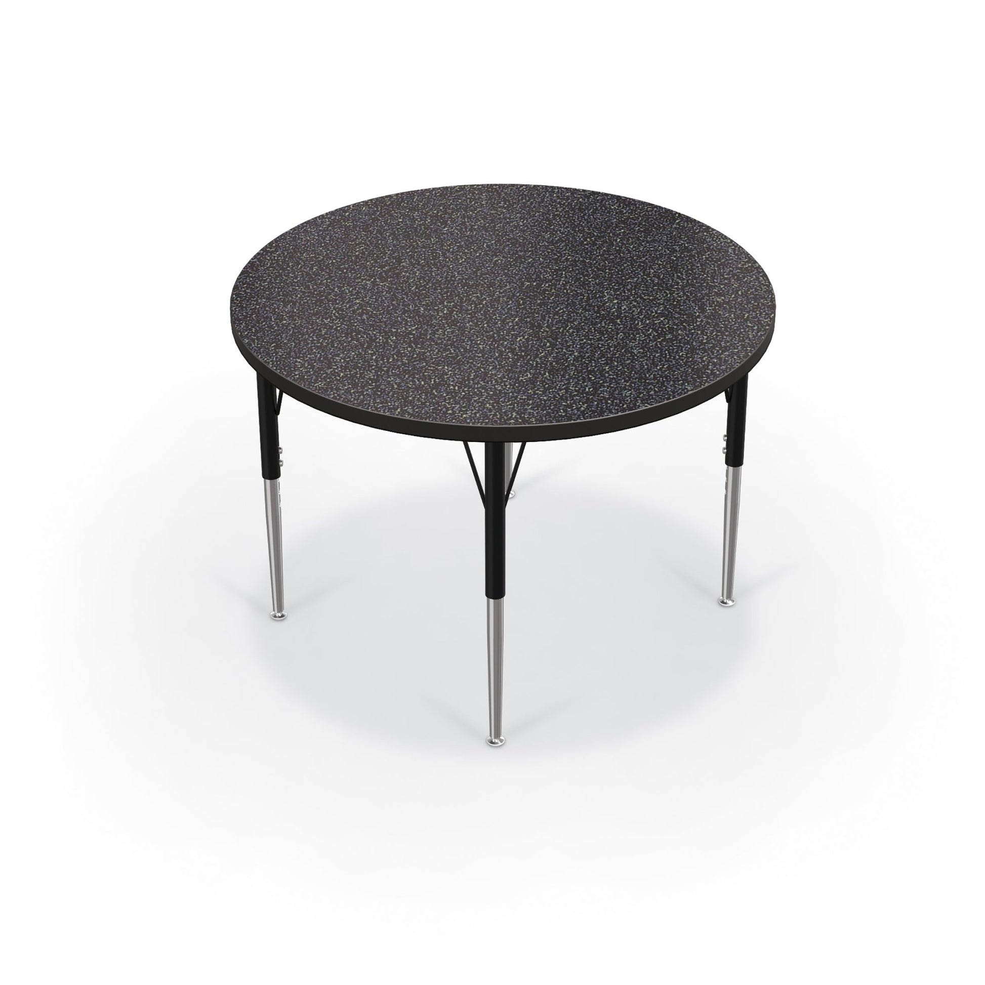 Mooreco Activity Table - 36" Round - Black Edgeband (Mooreco 90527-N) - SchoolOutlet