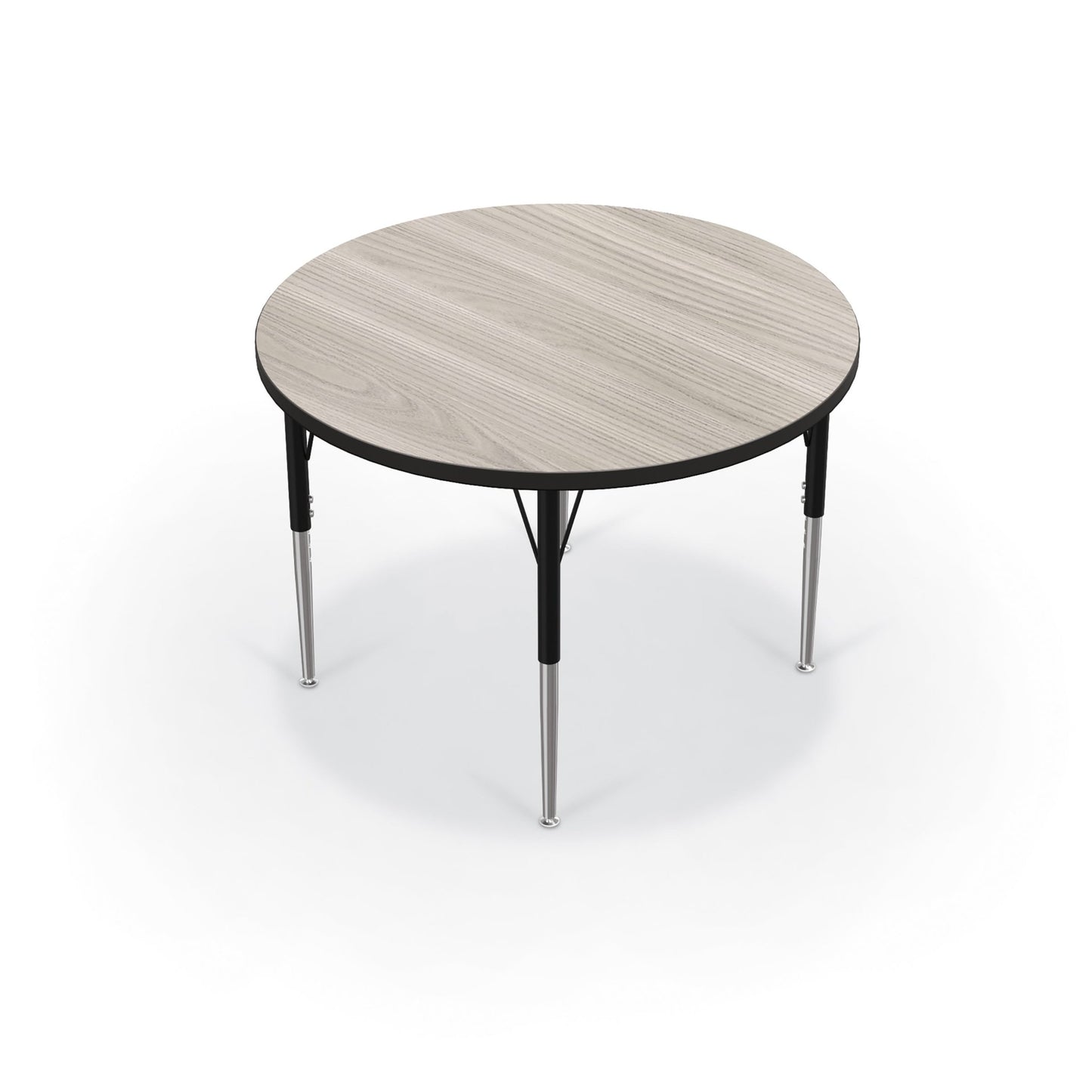 Mooreco Activity Table - 36" Round - Black Edgeband (Mooreco 90527-N) - SchoolOutlet