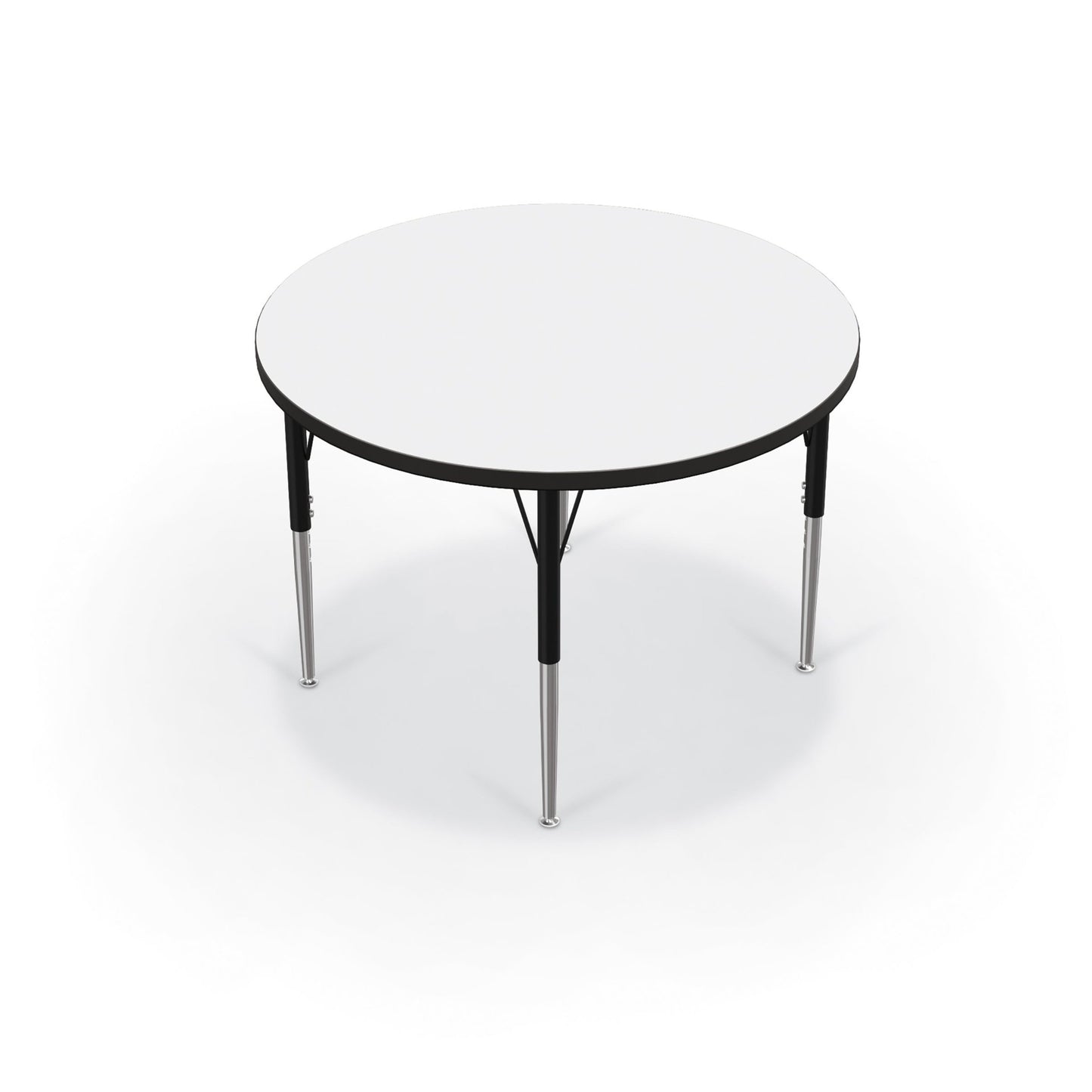 Mooreco Activity Table - 36" Round - Black Edgeband (Mooreco 90527-N) - SchoolOutlet