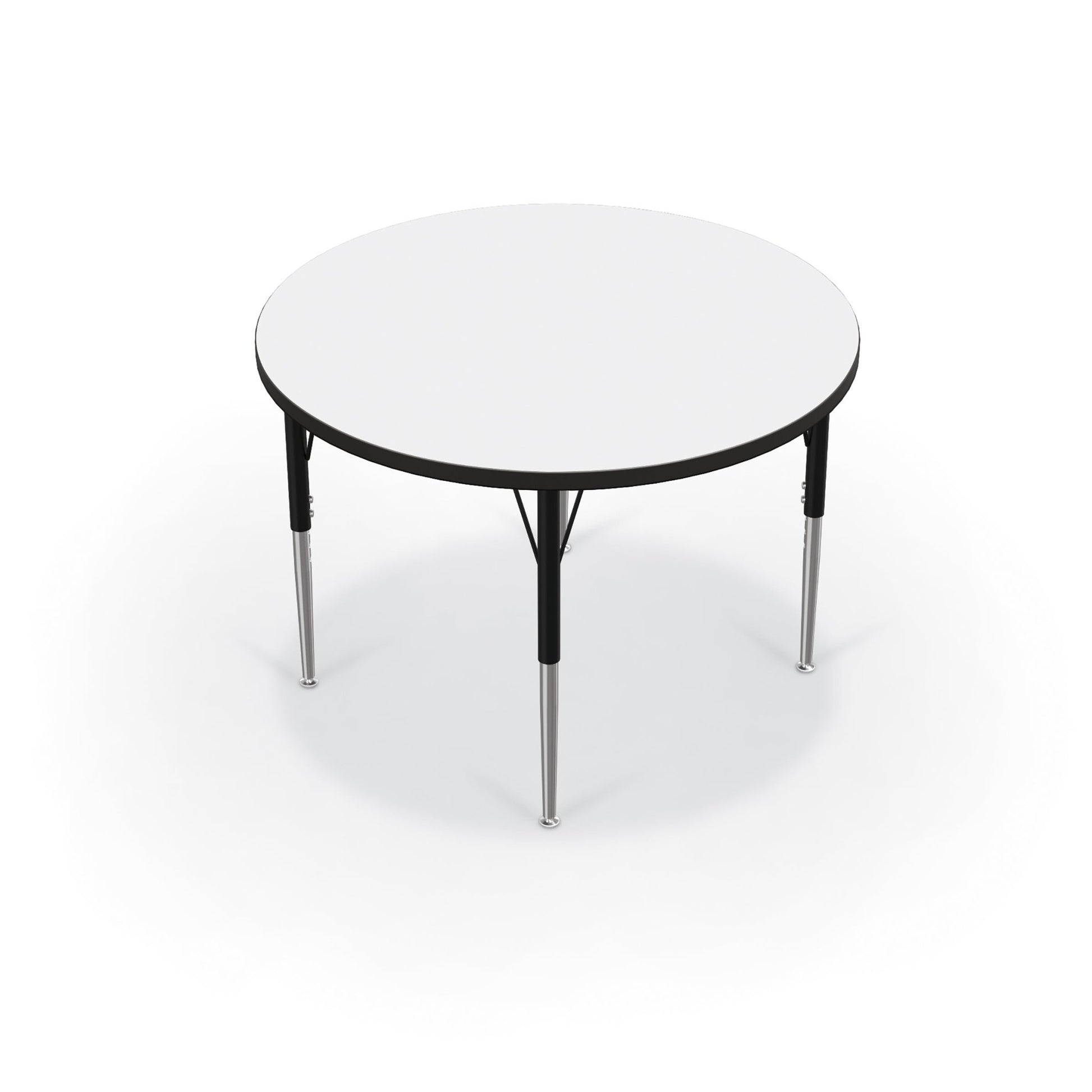 Mooreco Activity Table - 36" Round - Black Edgeband (Mooreco 90527-N) - SchoolOutlet