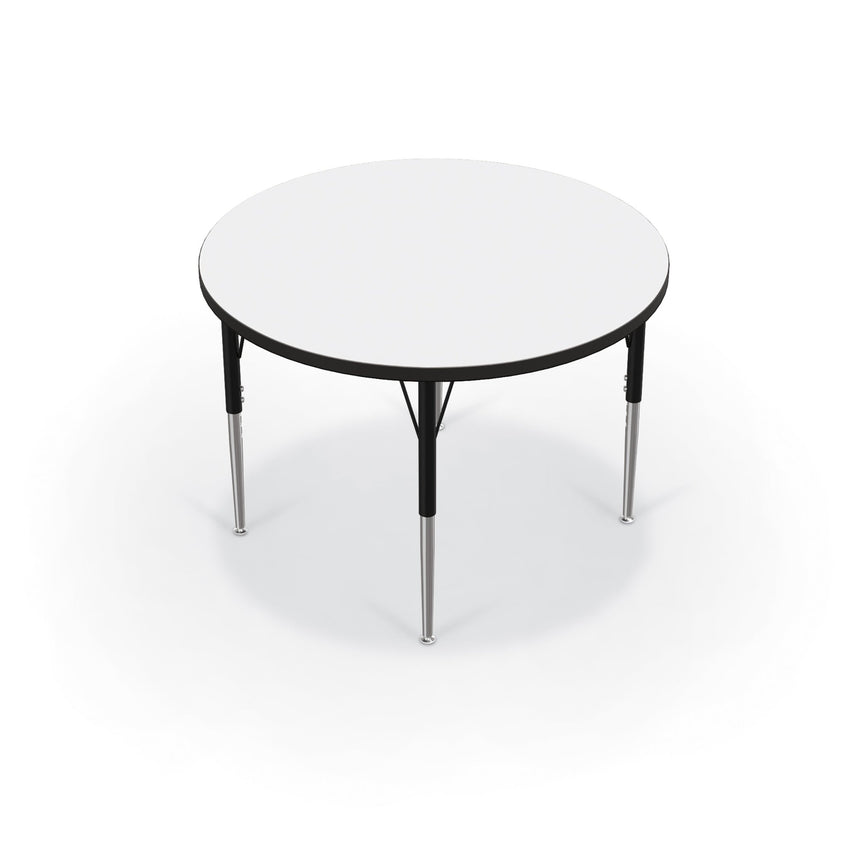 Mooreco Activity Table - 36" Round - Black Edgeband (Mooreco 90527-N) - SchoolOutlet