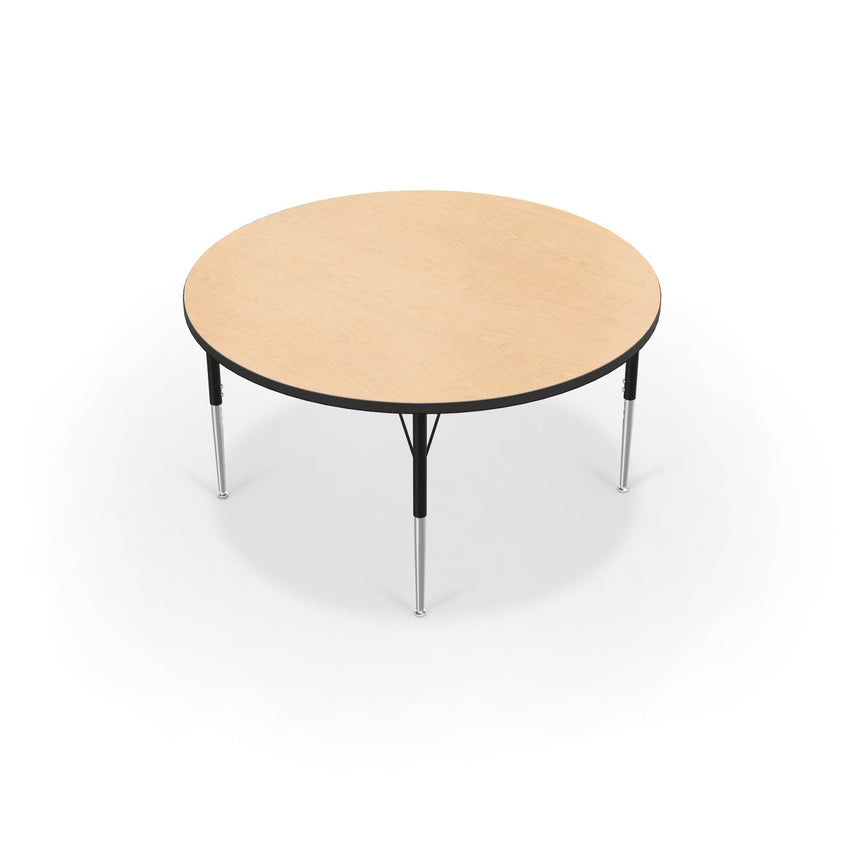Mooreco Activity Table - 42" Round - Black Edgeband (Mooreco 90527-P) - SchoolOutlet