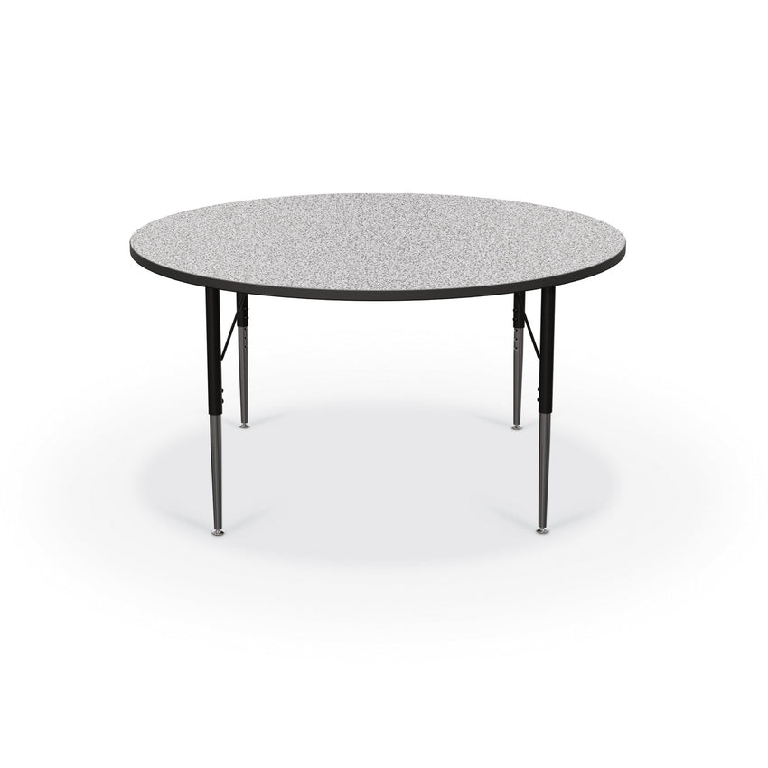Mooreco Activity Table - 48" Round - Black Edgeband (Mooreco 90527-Q) - SchoolOutlet