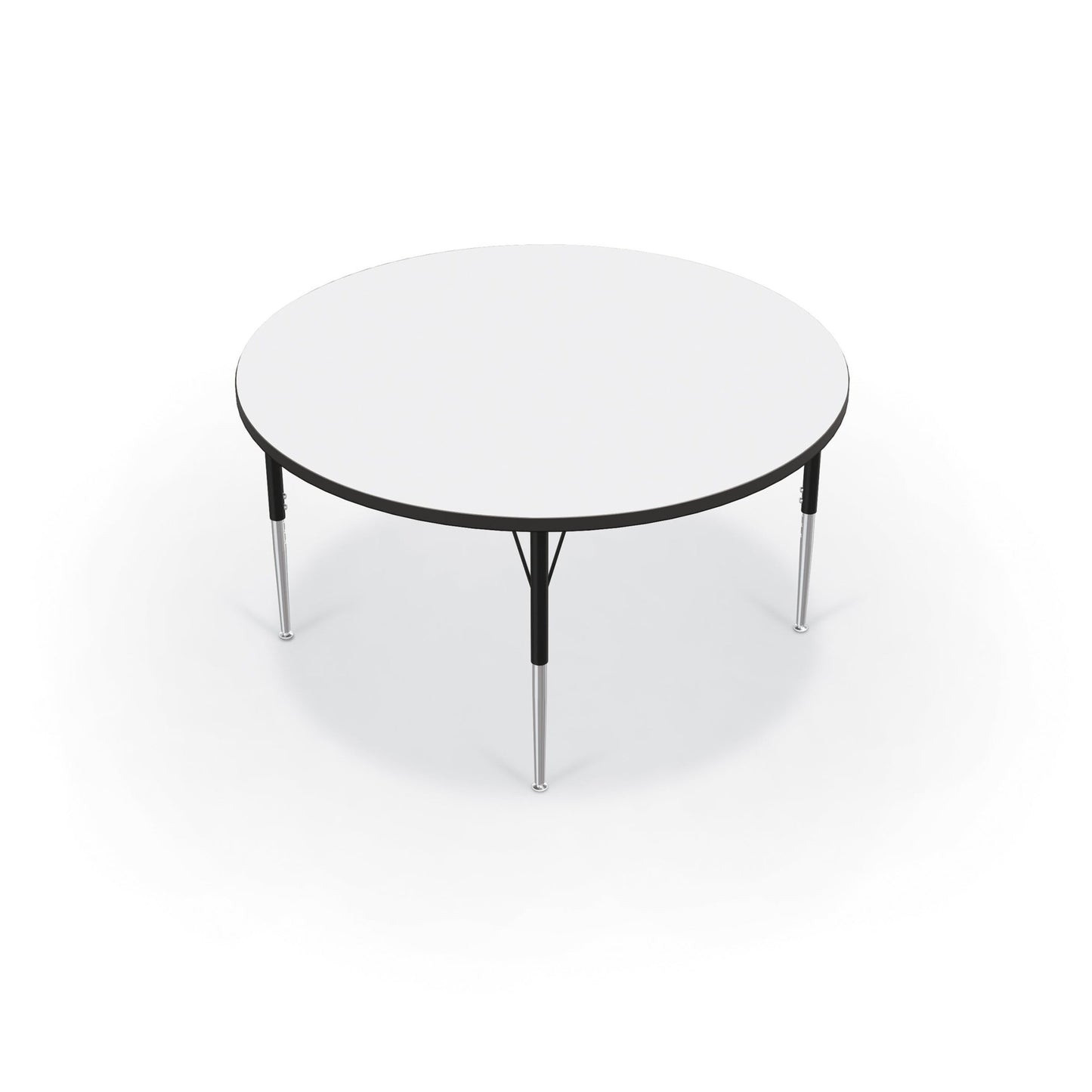 Mooreco Activity Table - 48" Round - Black Edgeband (Mooreco 90527-Q) - SchoolOutlet