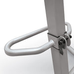 MooreCo Up - Rite Sit - to - Stand Student Desk with Premium Porcelain Steel Dry Erase Desktop (MOR - 90533 - B - PORC - CHAR) - SchoolOutlet