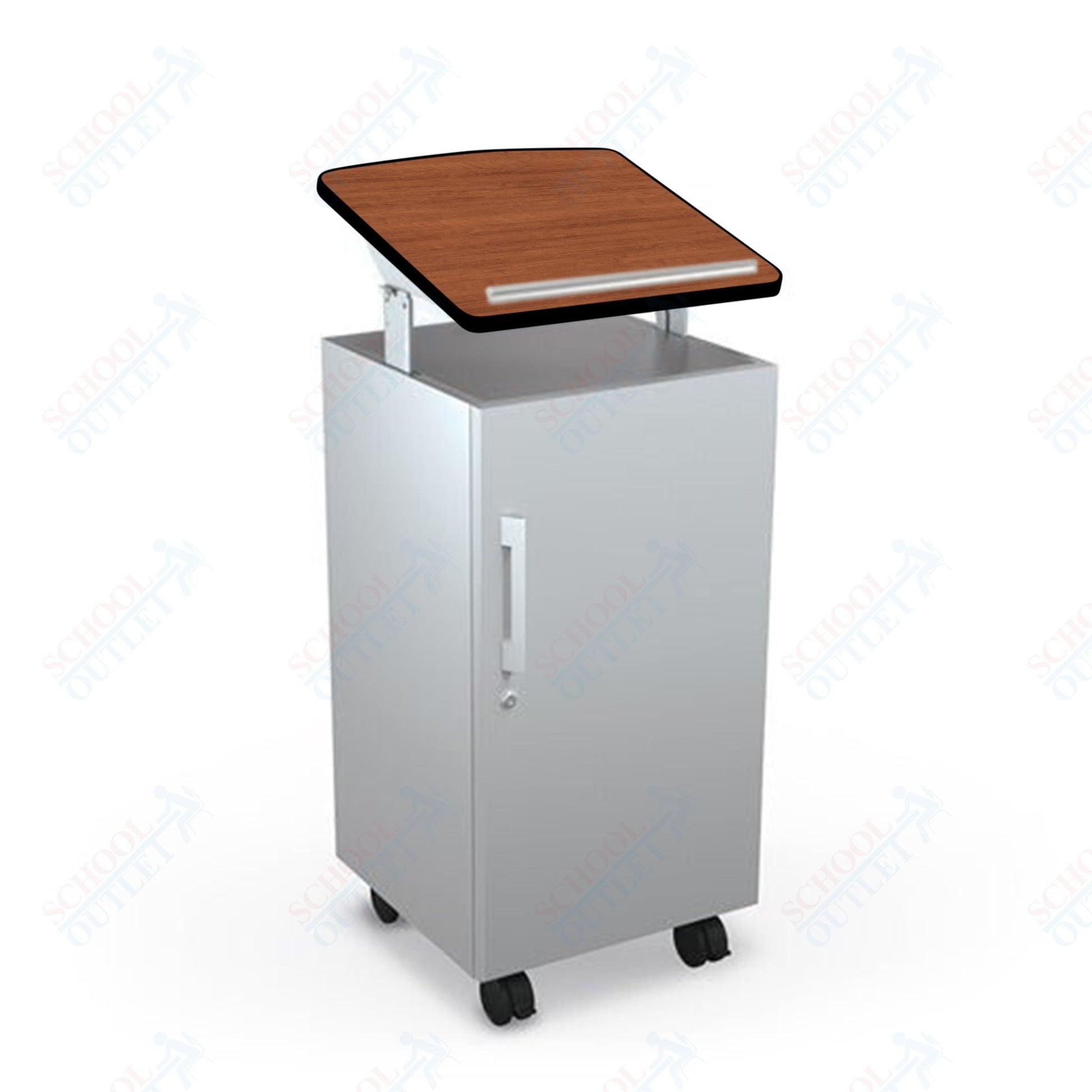 Mooreco Avid Podium - 43" - 49"H x 19.8"W x 20.8"D (Mooreco 91198) - SchoolOutlet