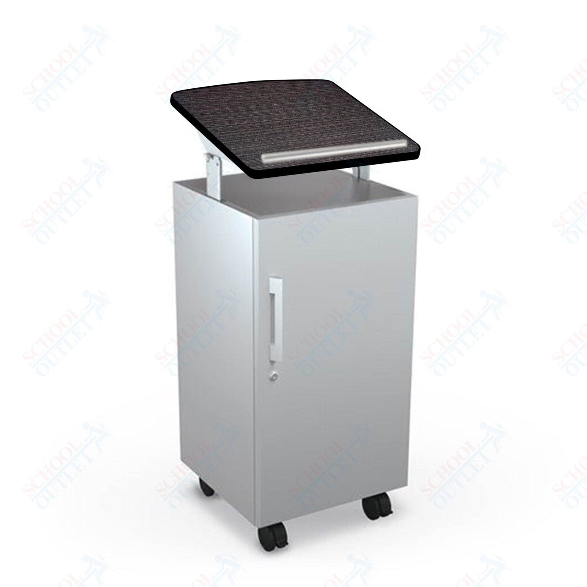 Mooreco Avid Podium - 43" - 49"H x 19.8"W x 20.8"D (Mooreco 91198) - SchoolOutlet