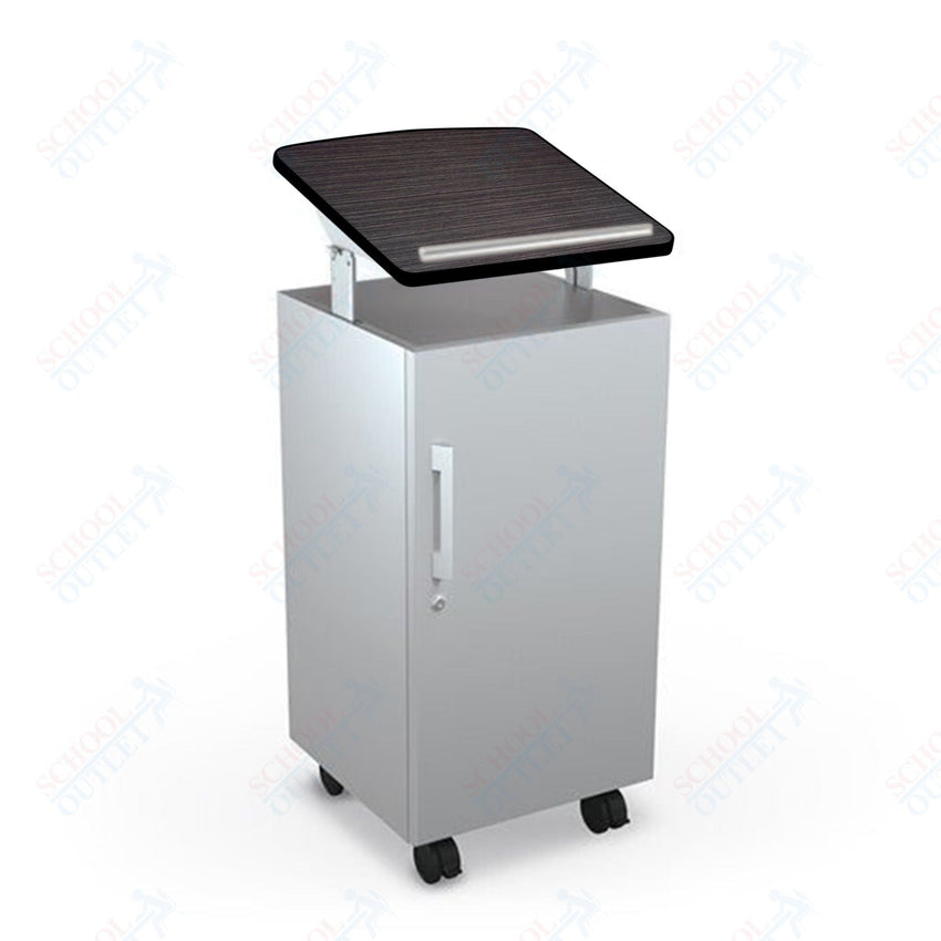 Mooreco Avid Podium - 43" - 49"H x 19.8"W x 20.8"D (Mooreco 91198) - SchoolOutlet