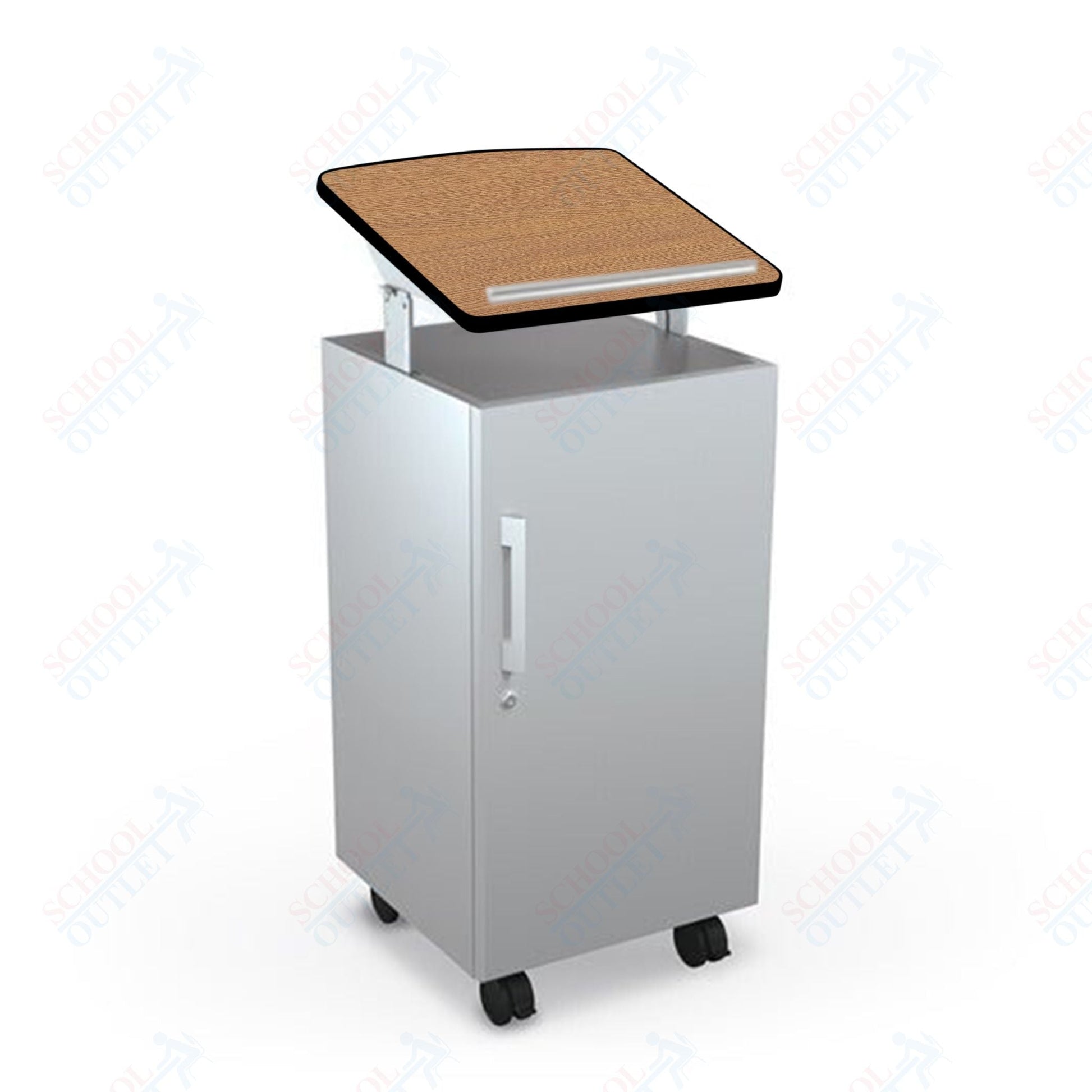 Mooreco Avid Podium - 43" - 49"H x 19.8"W x 20.8"D (Mooreco 91198) - SchoolOutlet