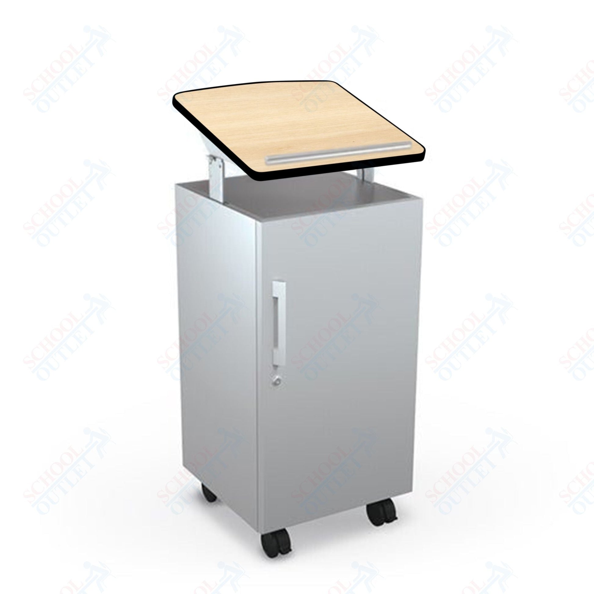 Mooreco Avid Podium - 43" - 49"H x 19.8"W x 20.8"D (Mooreco 91198) - SchoolOutlet