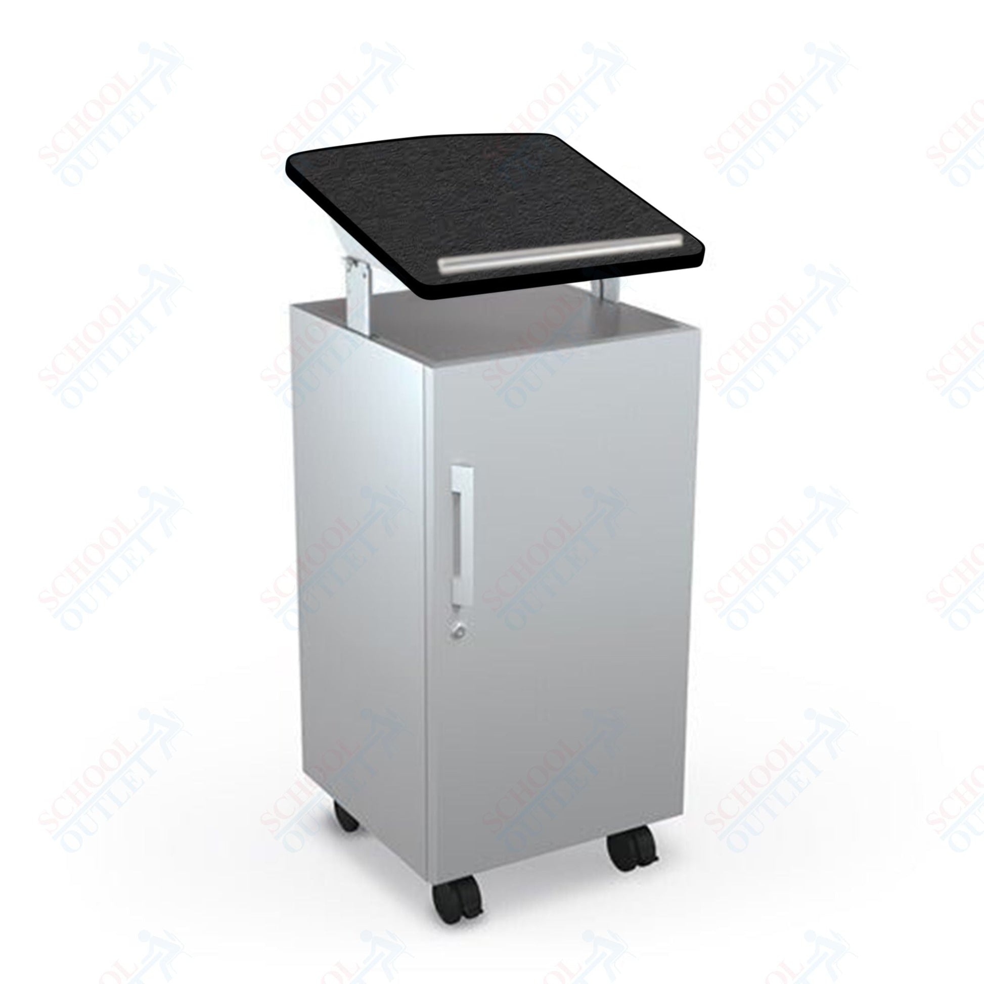 Mooreco Avid Podium - 43" - 49"H x 19.8"W x 20.8"D (Mooreco 91198) - SchoolOutlet